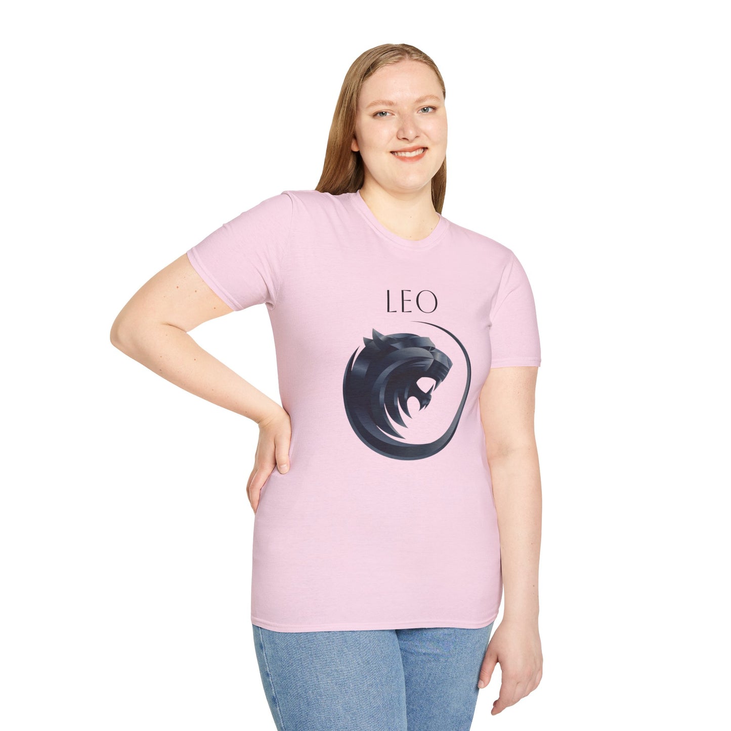 LEO - Unisex Softstyle T-Shirt 100% Cotton Graphic