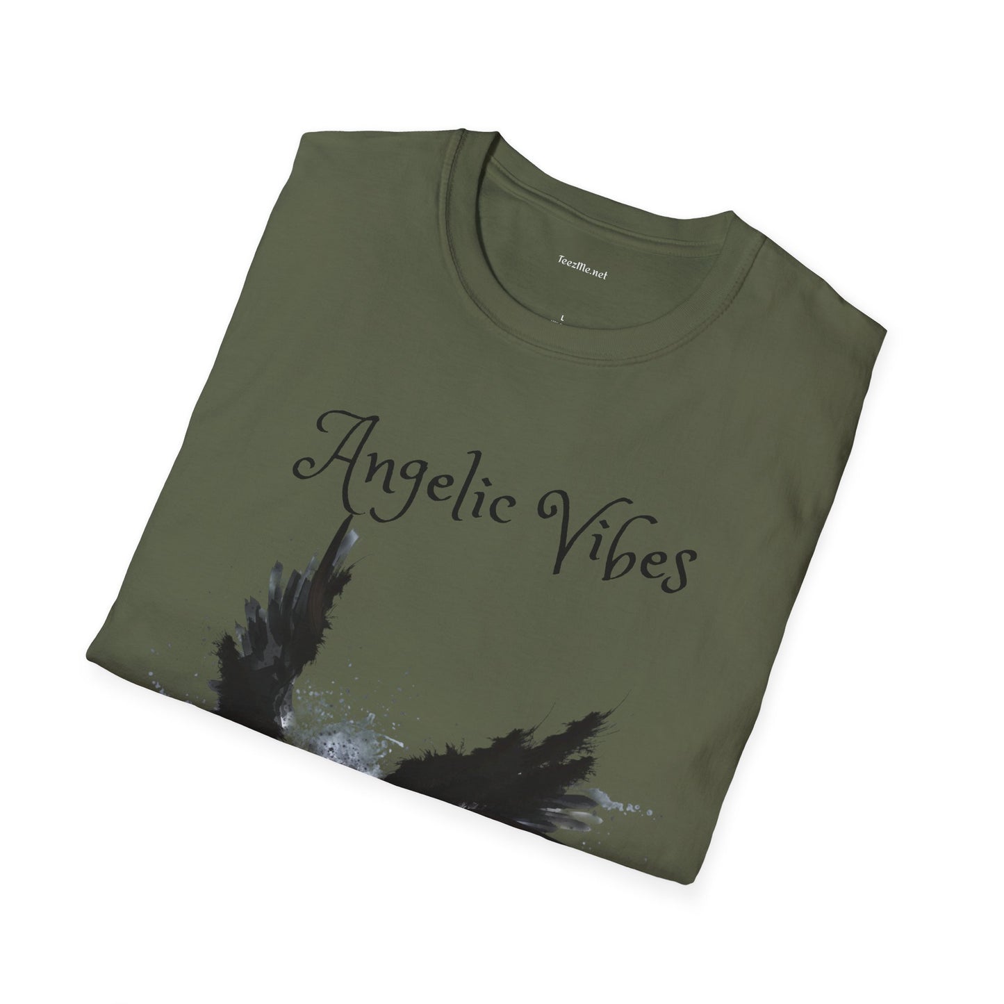 Angelic Vibes - Unisex Softstyle T-Shirt 100% Cotton Graphic