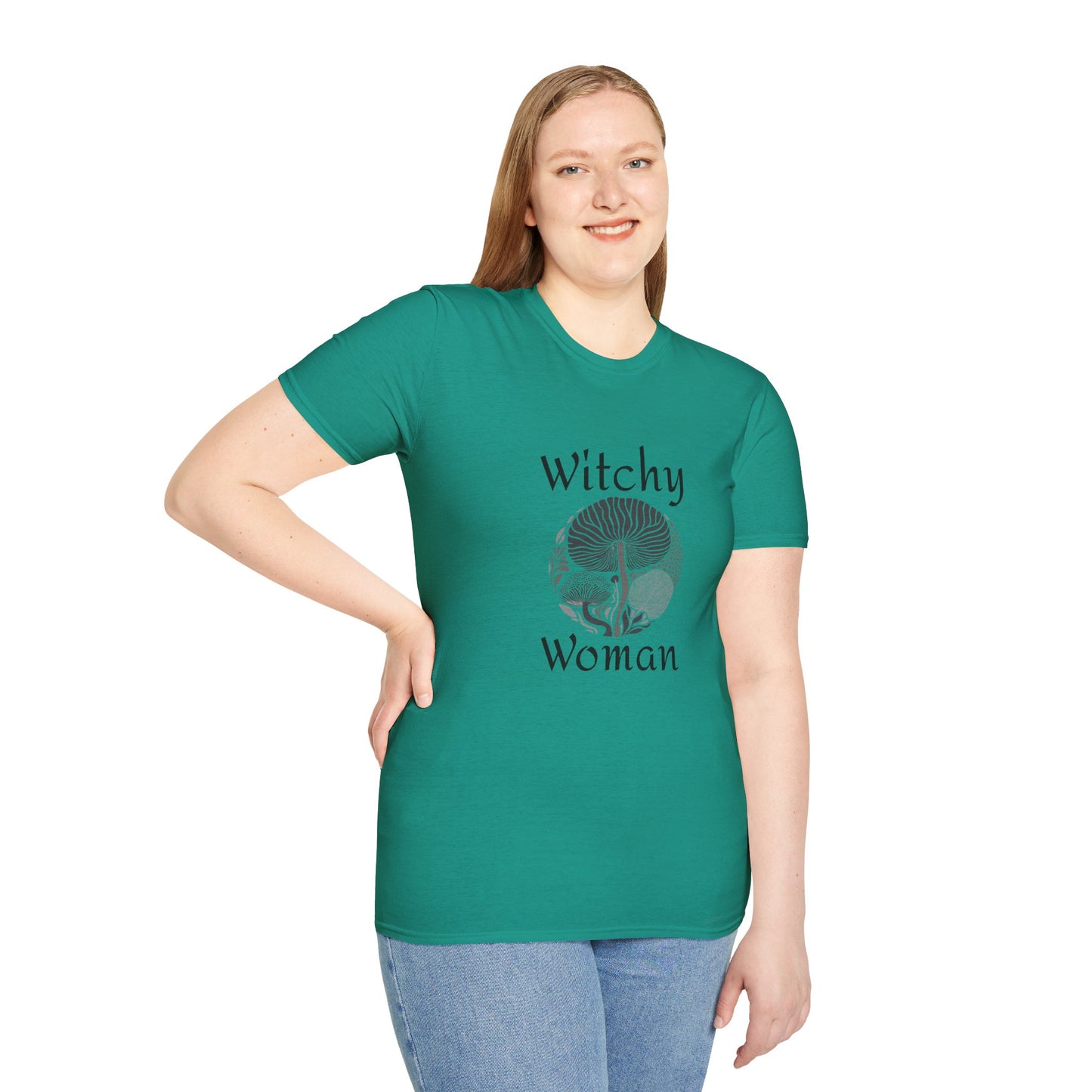 Witchy Woman - Unisex Softstyle T-Shirt 100% Cotton Graphic