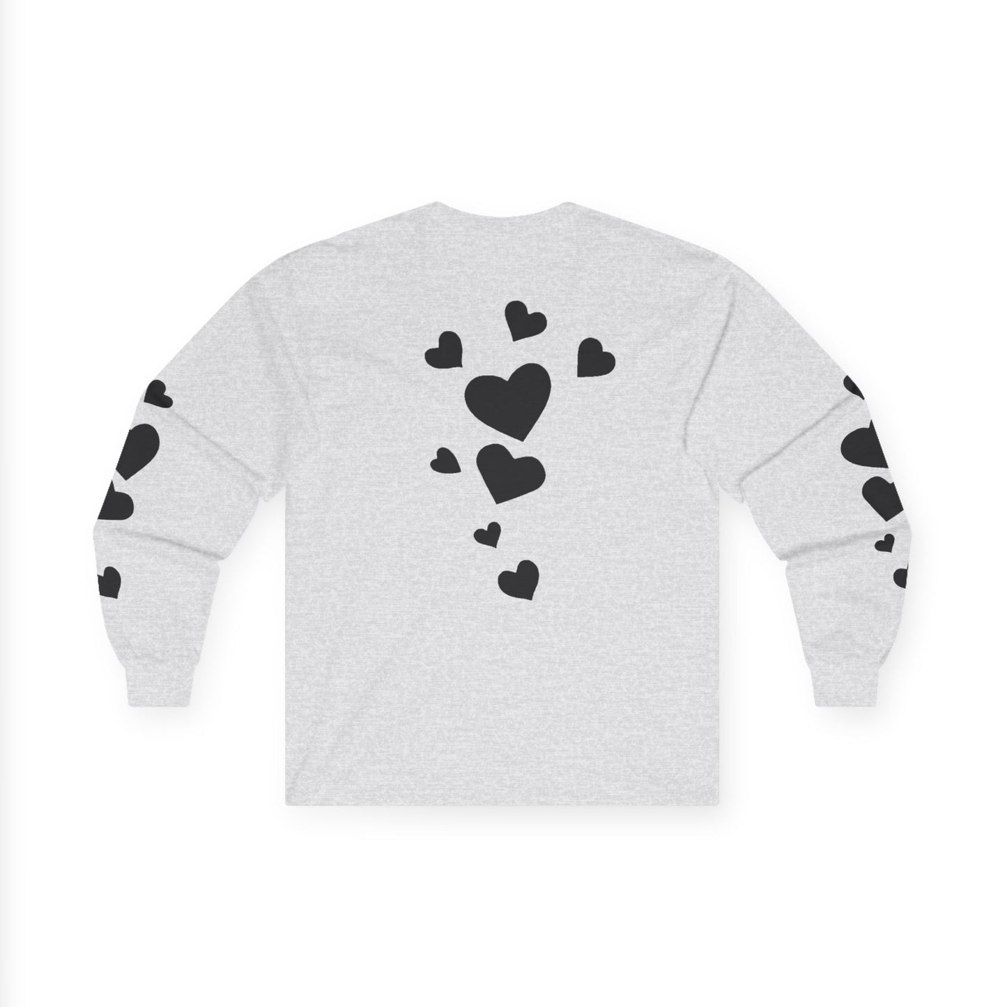 Hearts all over - Unisex Ultra Cotton Long Sleeve Tee