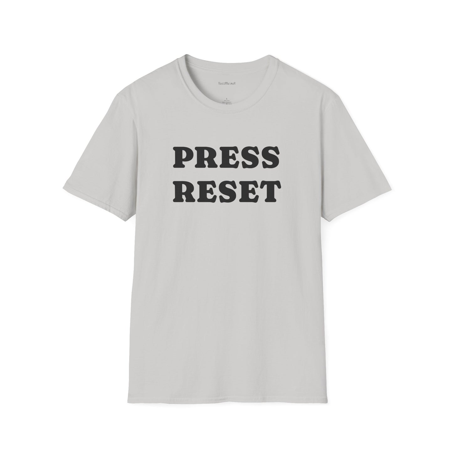 Press Reset - Unisex Softstyle T-Shirt 100% Cotton Graphic