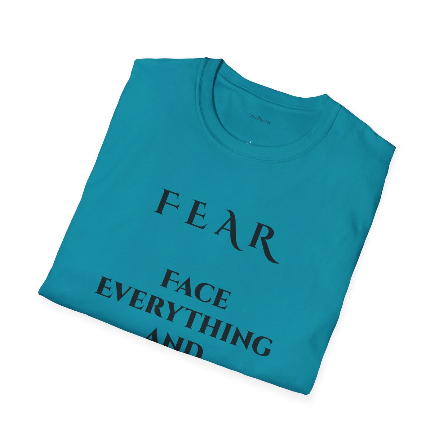 F E A R - Unisex Softstyle T-Shirt 100% Cotton Graphic