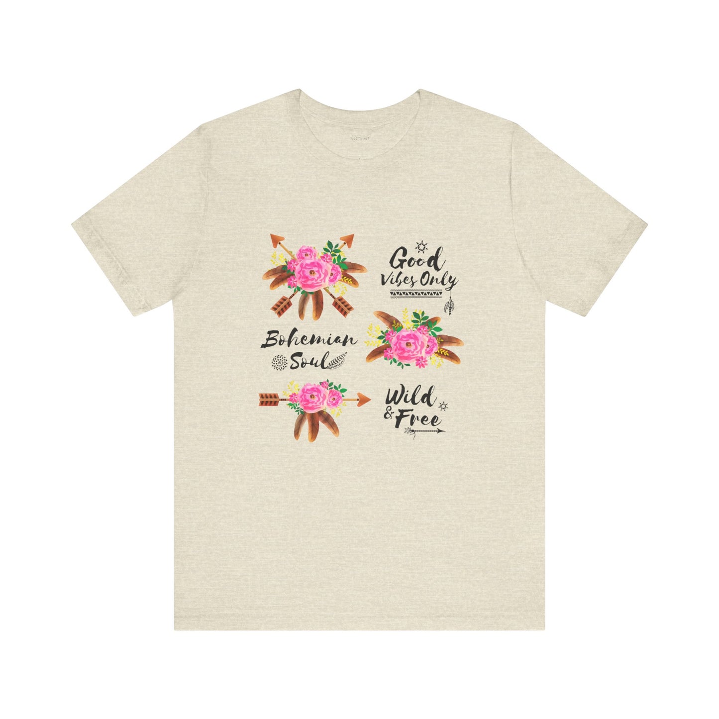 Wild & Free - Unisex Jersey Short Sleeve Tee #BOHO