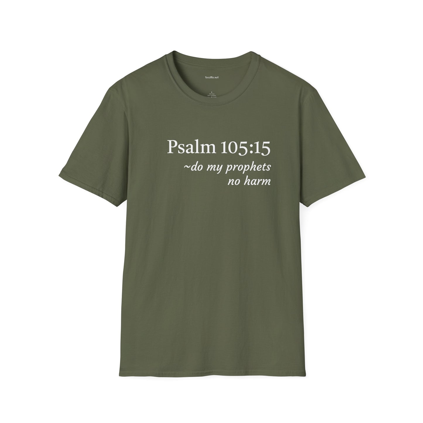 Psalm 105:15 - Unisex Softstyle T-Shirt 100% Cotton Graphic