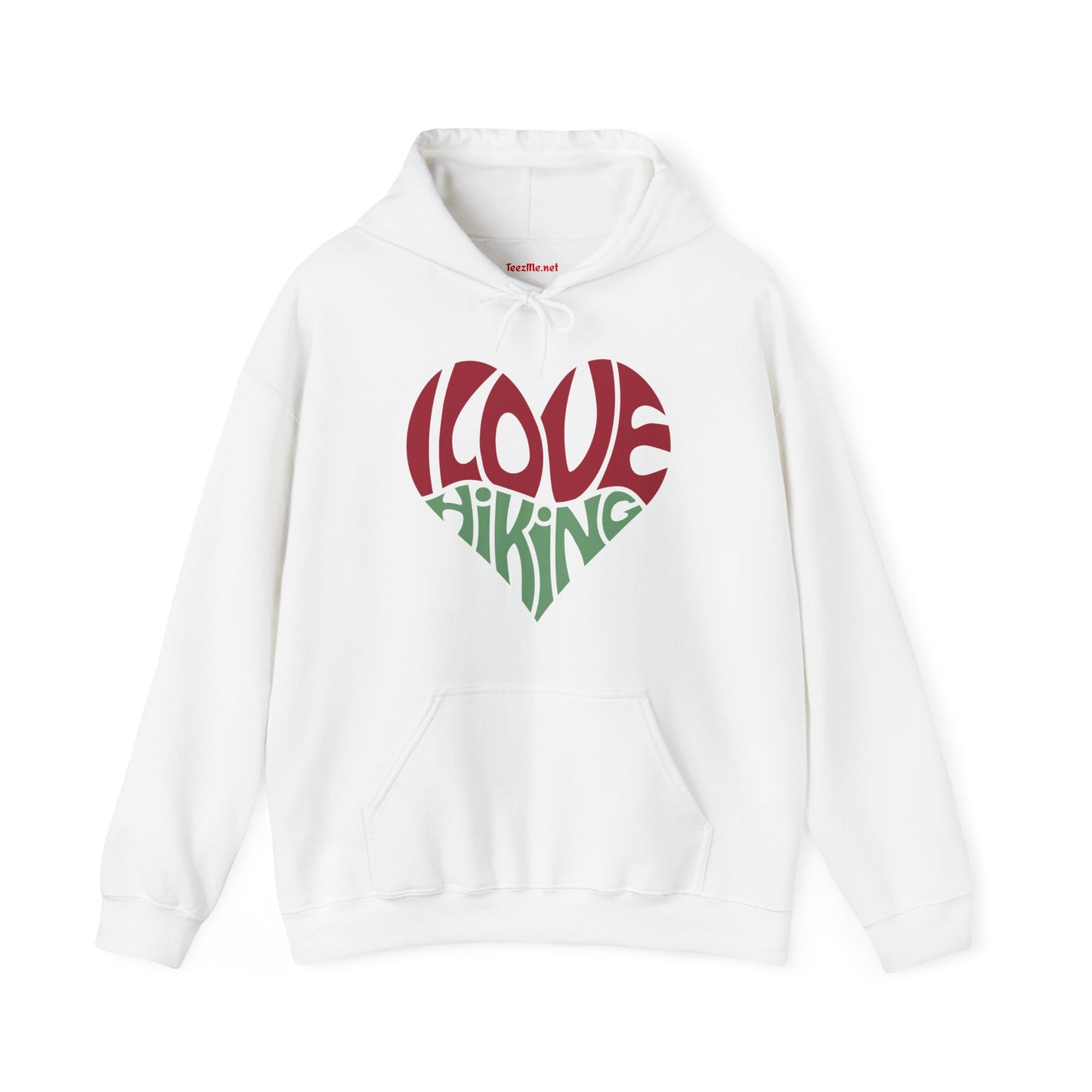 I Love Hiking Unisex Heavy Blend™ Hooded Sweatshirt