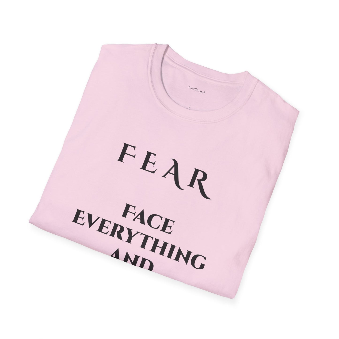 F E A R - Unisex Softstyle T-Shirt 100% Cotton Graphic