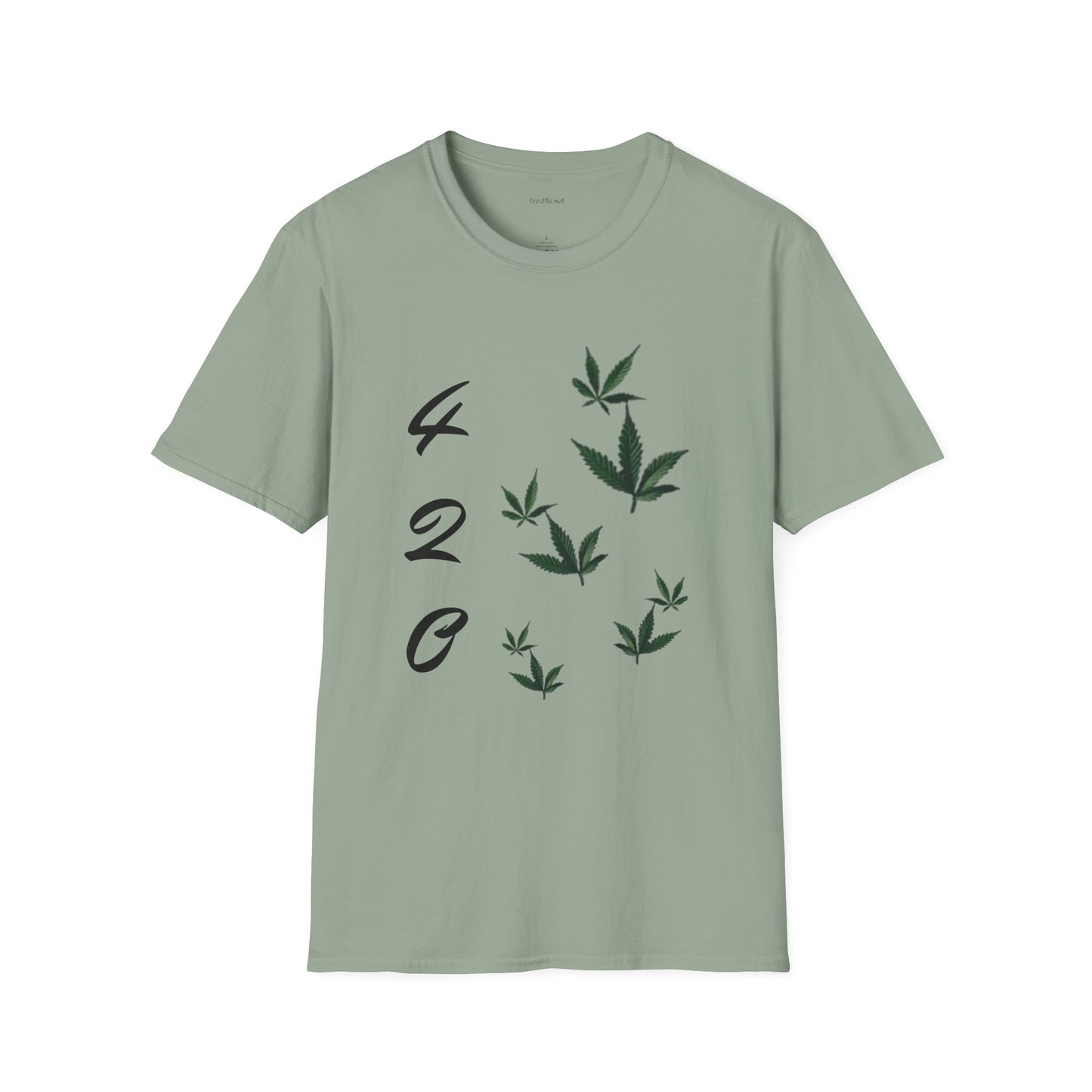 420 - Unisex Softstyle T-Shirt 100% Cotton Graphic #weed #cannabis