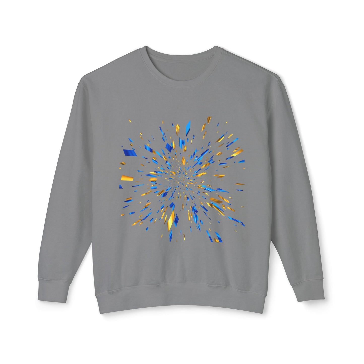 Burst - Unisex Lightweight Crewneck Sweatshirt