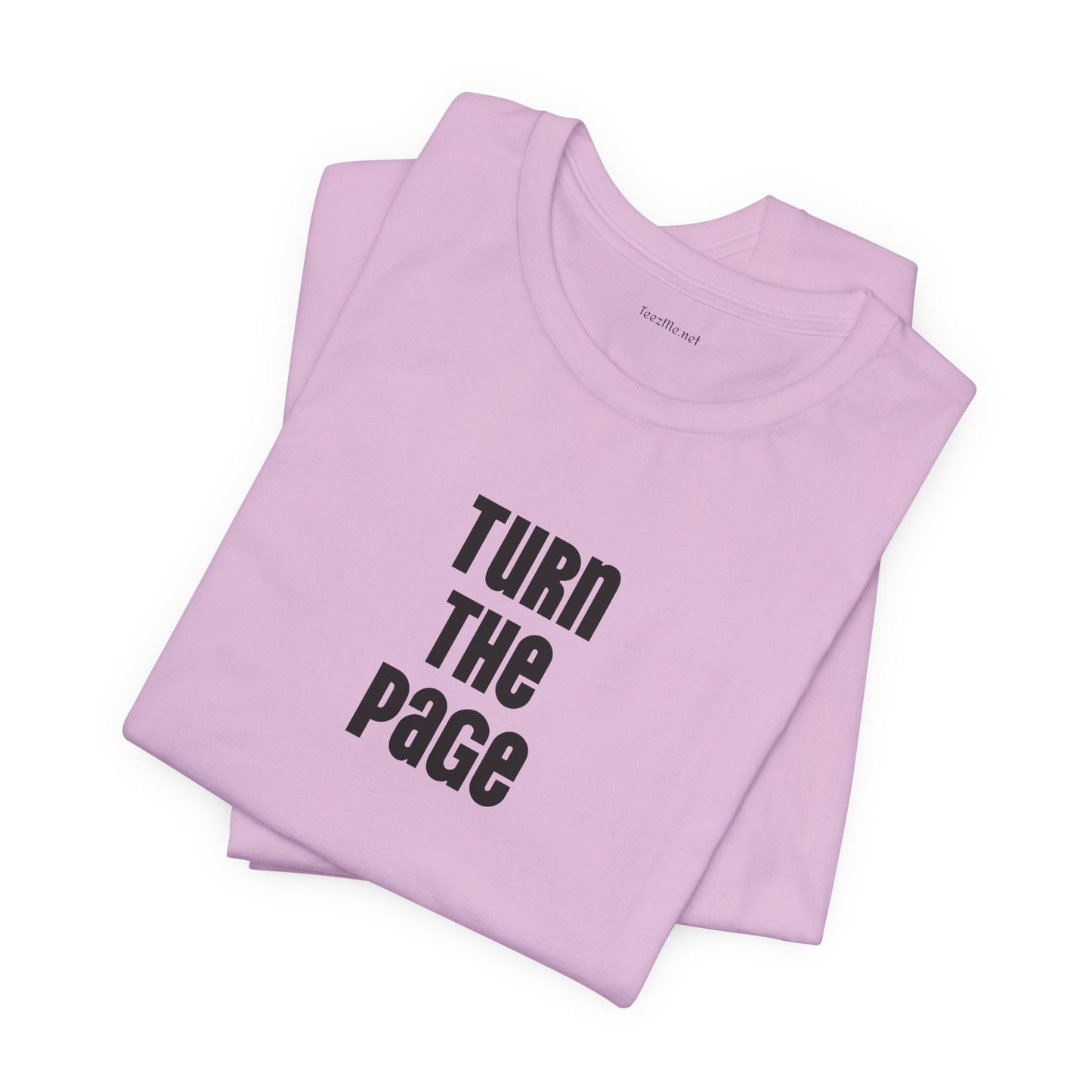 Turn the Page - Unisex Jersey Short Sleeve Tee