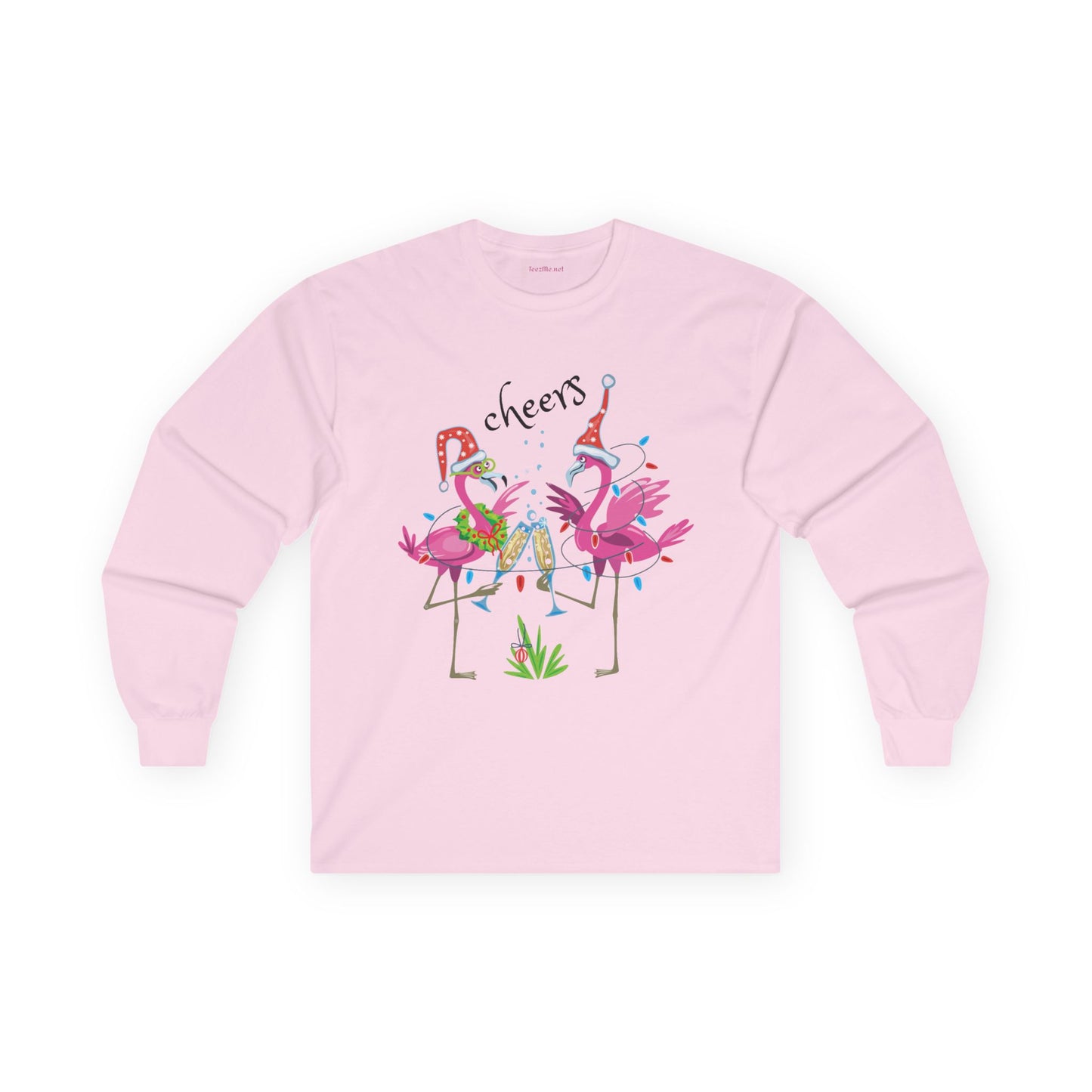 Flamingo cheers - Unisex Ultra Cotton Long Sleeve Tee