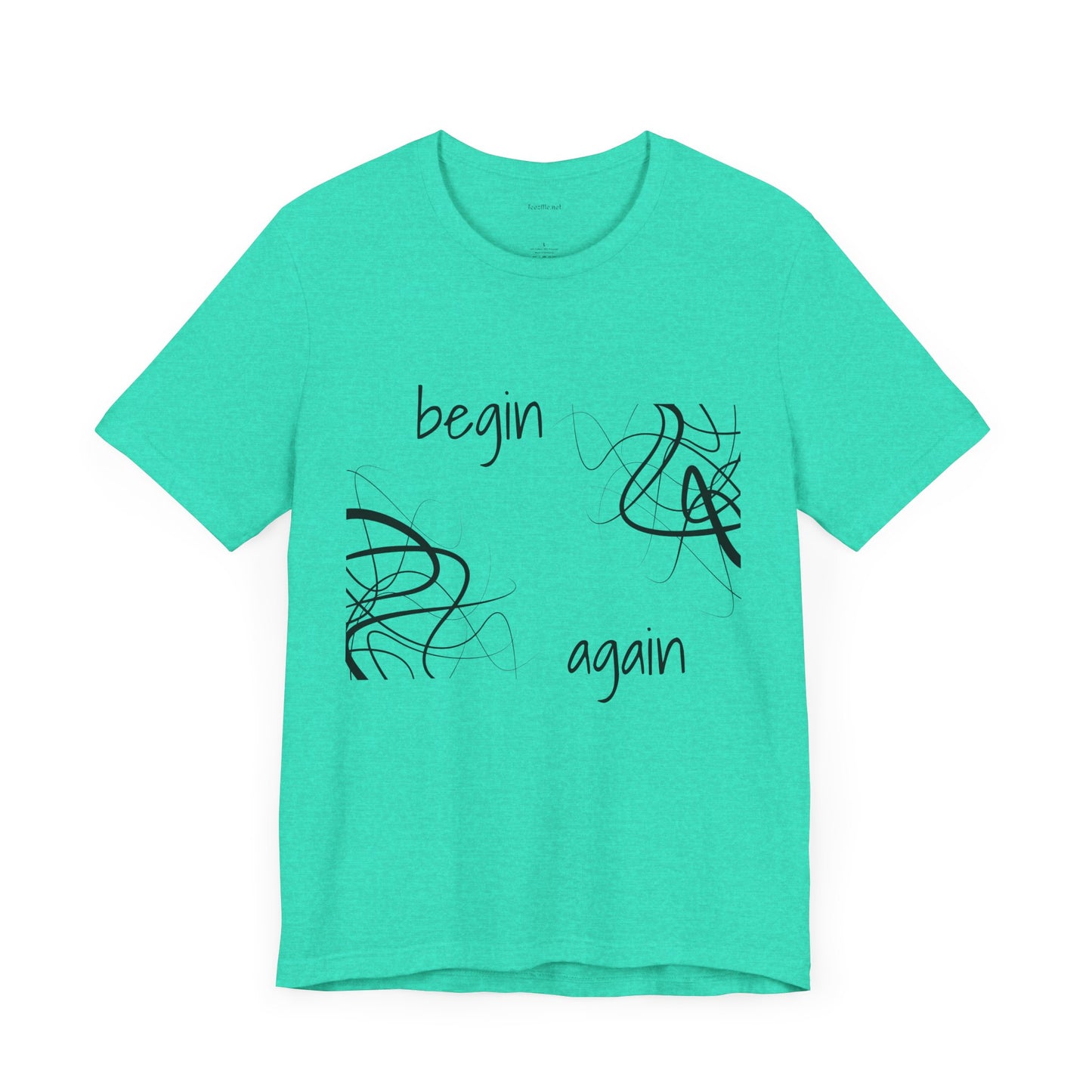 Begin Again - Unisex Jersey Short Sleeve Tee
