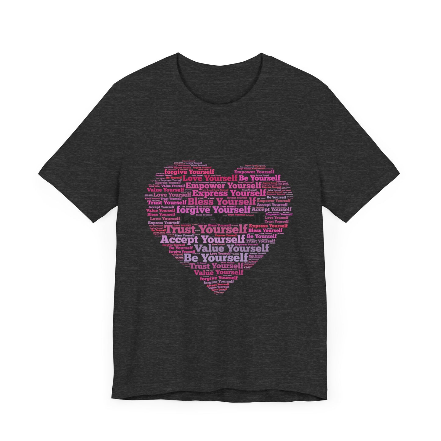 Love - Trust - Accept Yourself- Unisex Jersey Short Sleeve Tee
