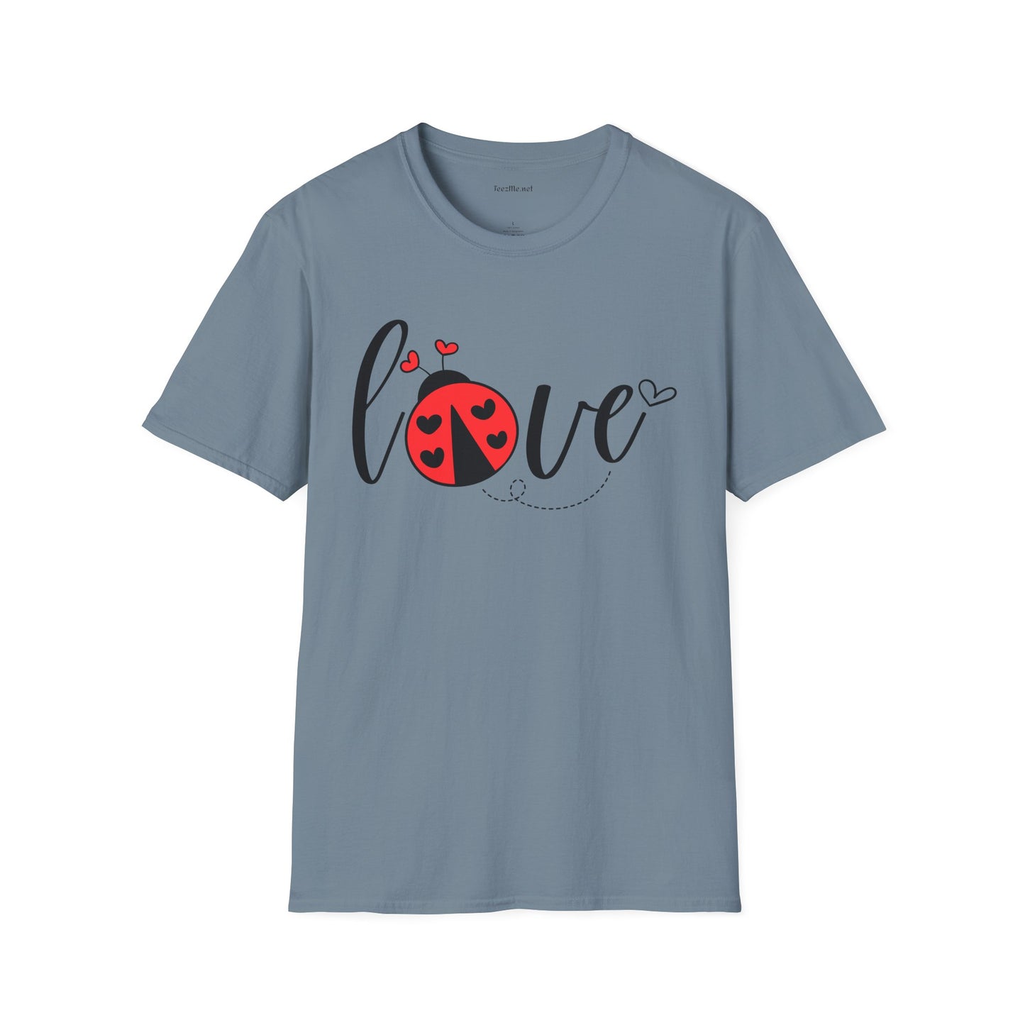 Ladybug Love Unisex Soft T-Shirt 100% Cotton Graphic