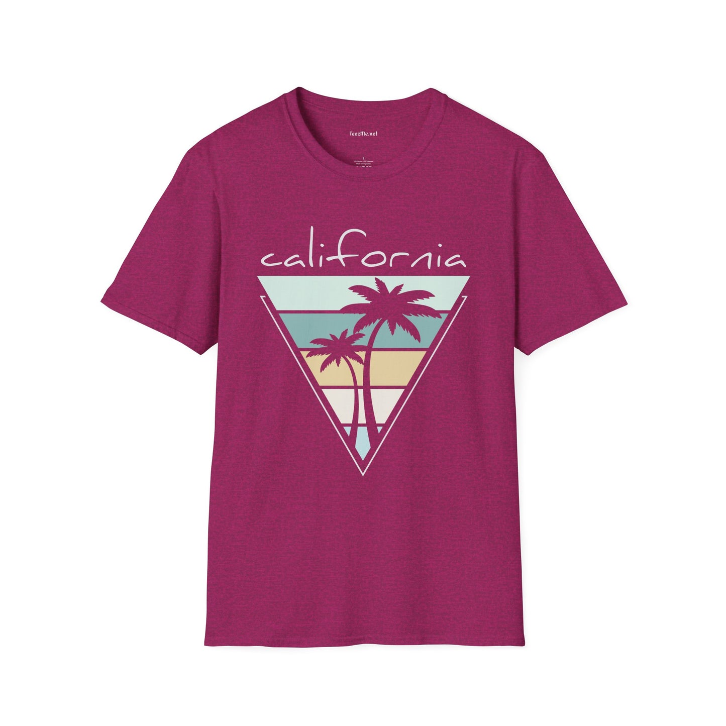 California Palms Unisex Softstyle T-Shirt 100% Cotton