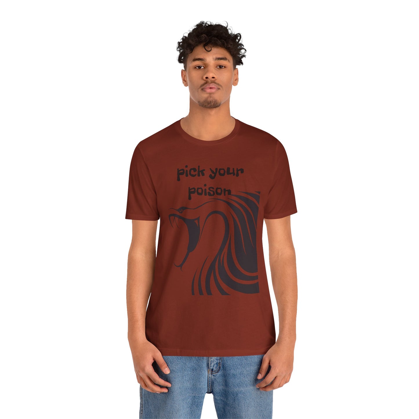 Pick your Poison - Unisex Jersey Short Sleeve Tee