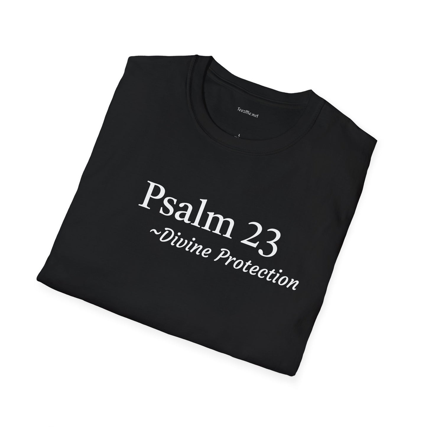 Psalm 23 - Unisex Softstyle T-Shirt 100% Cotton Graphic