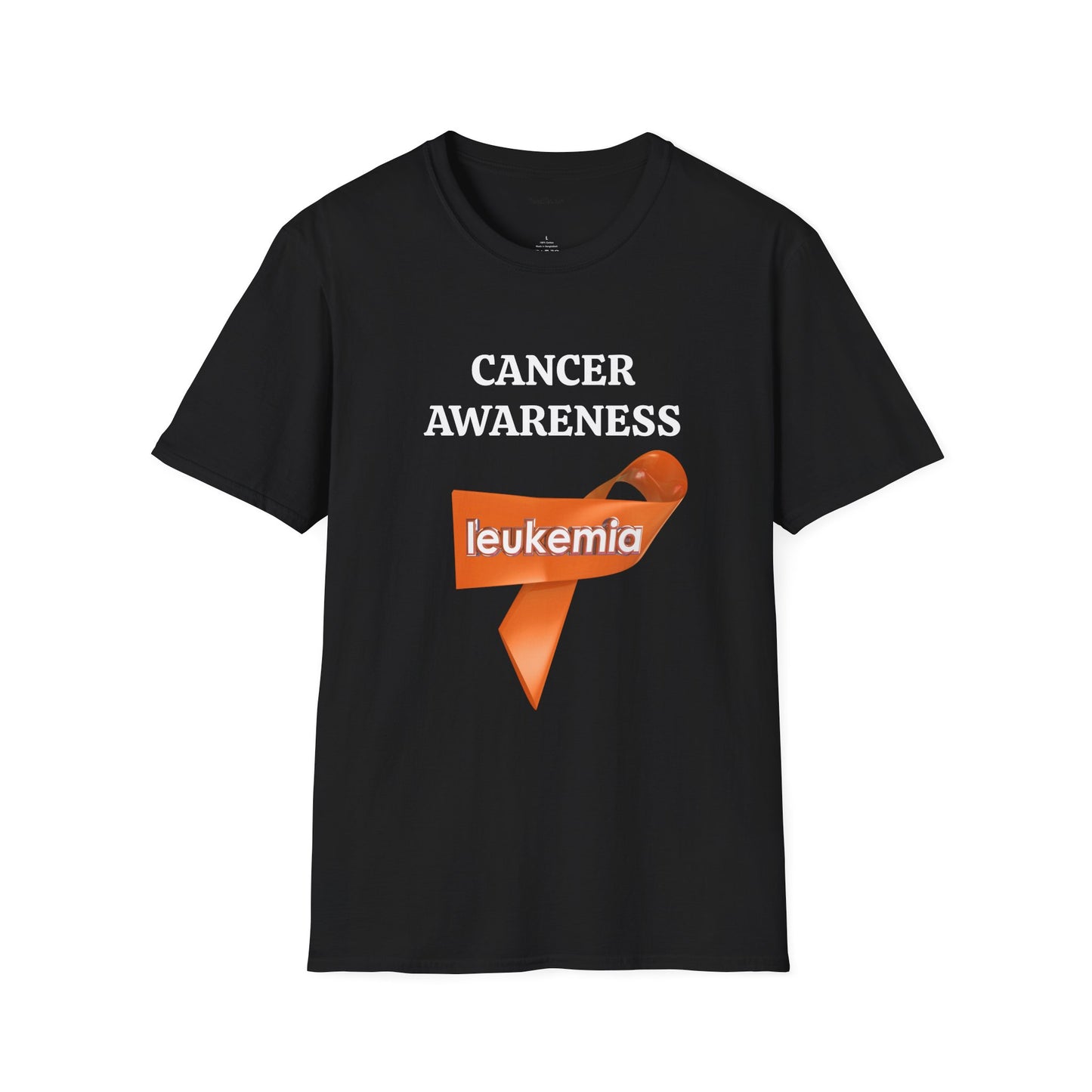 Leukemia Cancer Awareness - Unisex Softstyle T-Shirt 100% Cotton Graphic
