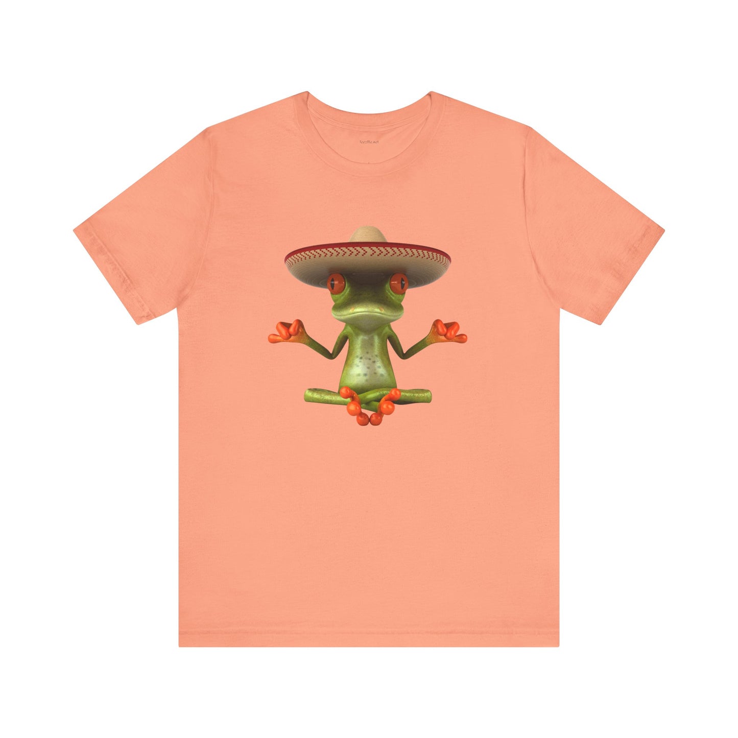 Frog Meditating - Unisex Jersey Short Sleeve Tee