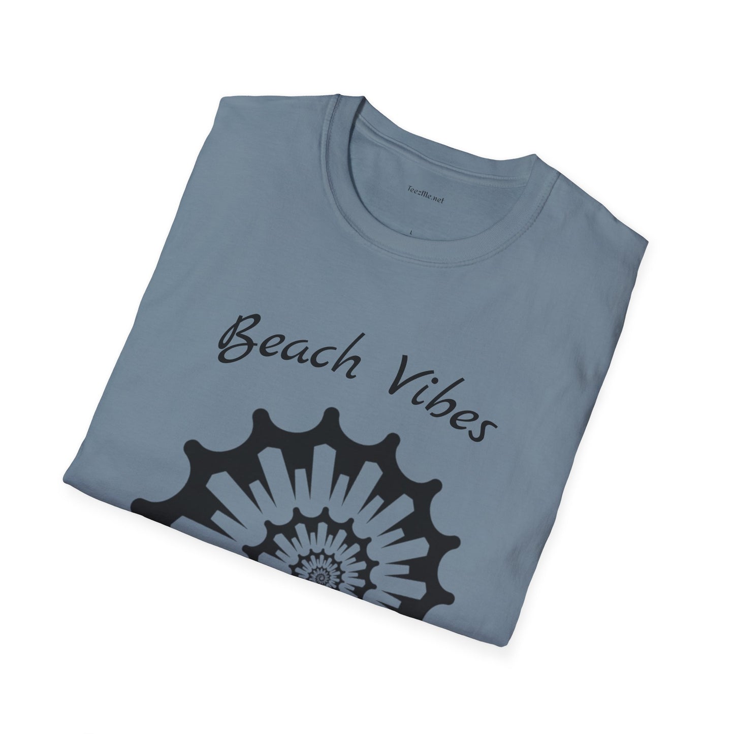 Beach Vibes - Unisex Softstyle T-Shirt 100% Cotton Graphic