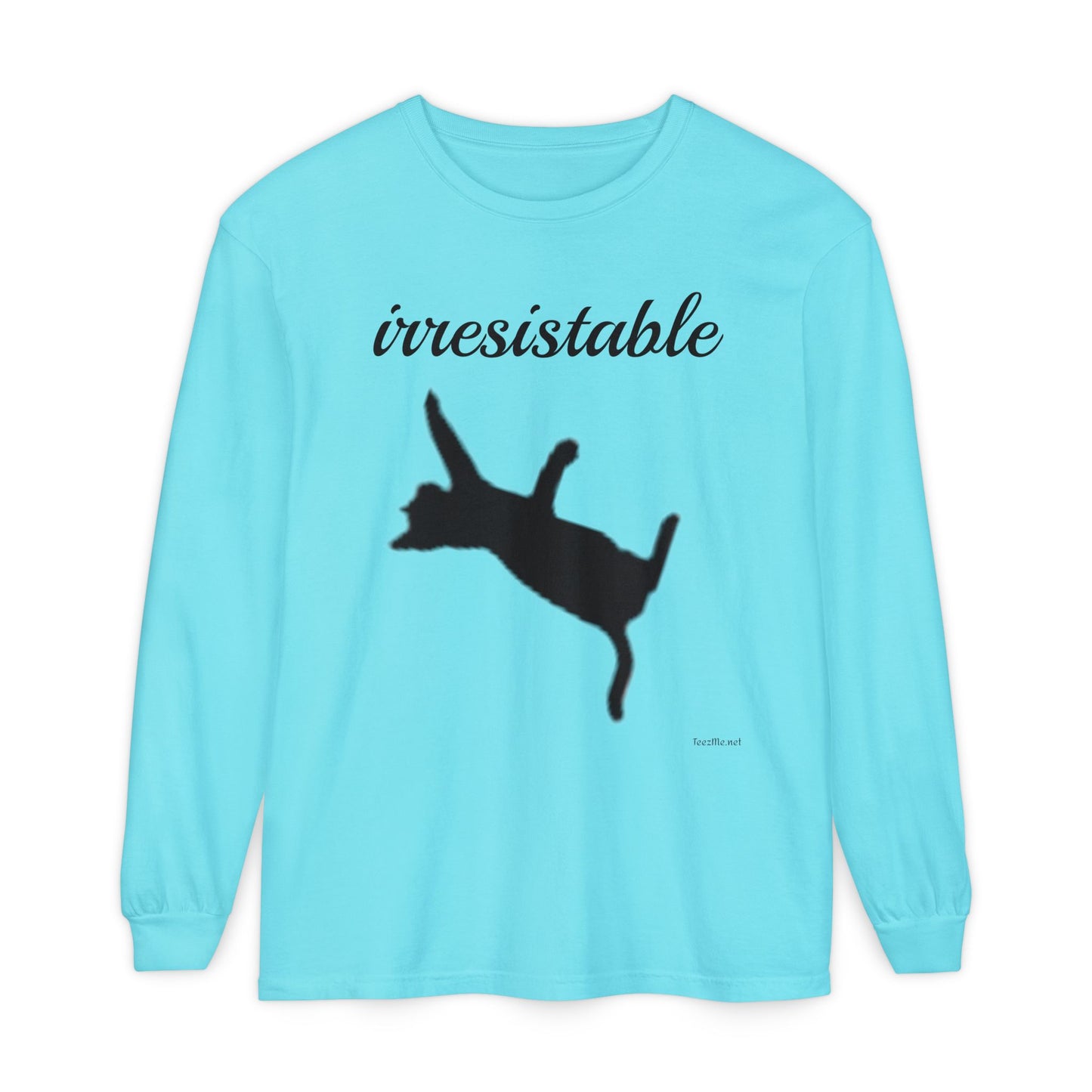 Irresistable - Unisex Garment-dyed Long Sleeve T-Shirt