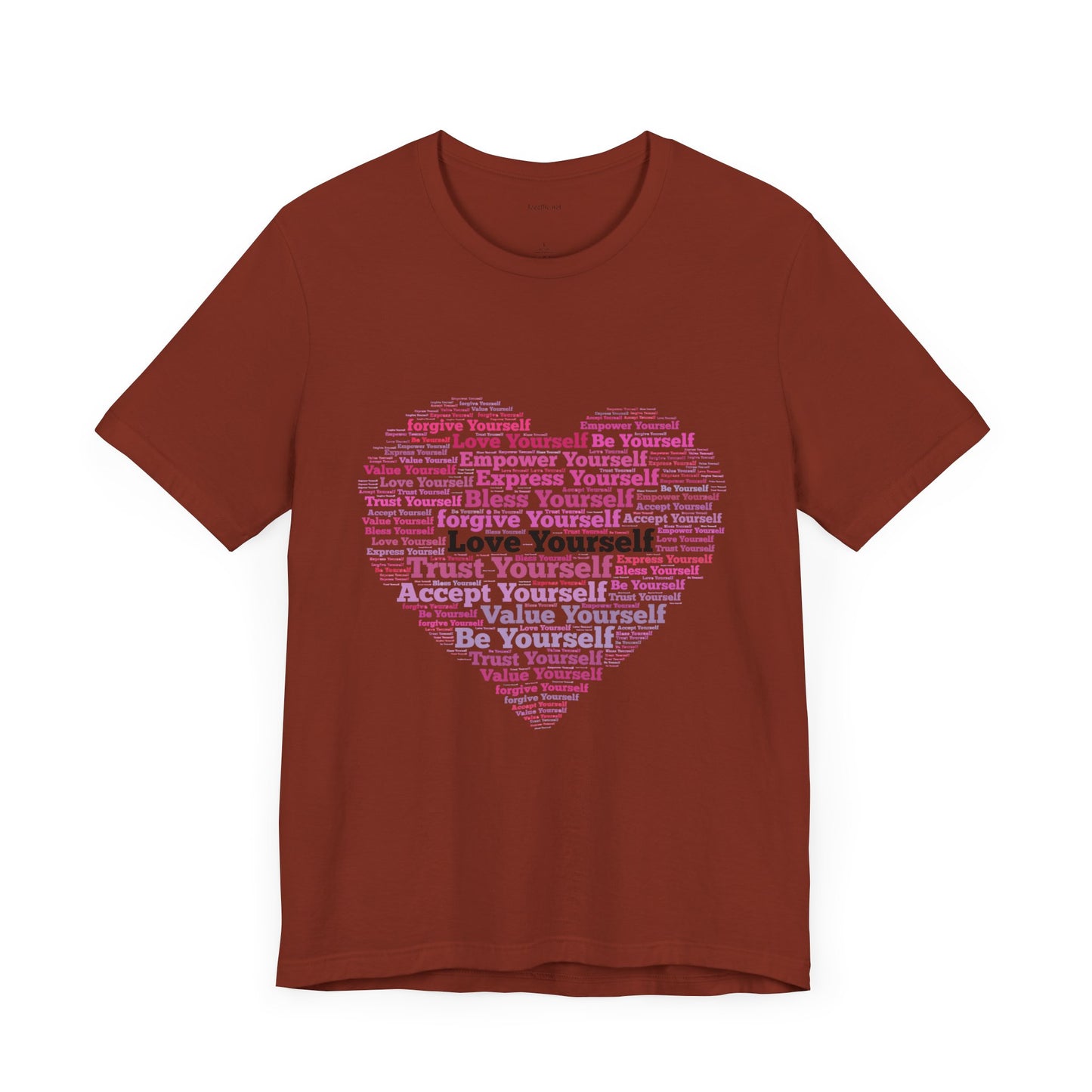 Love - Trust - Accept Yourself- Unisex Jersey Short Sleeve Tee