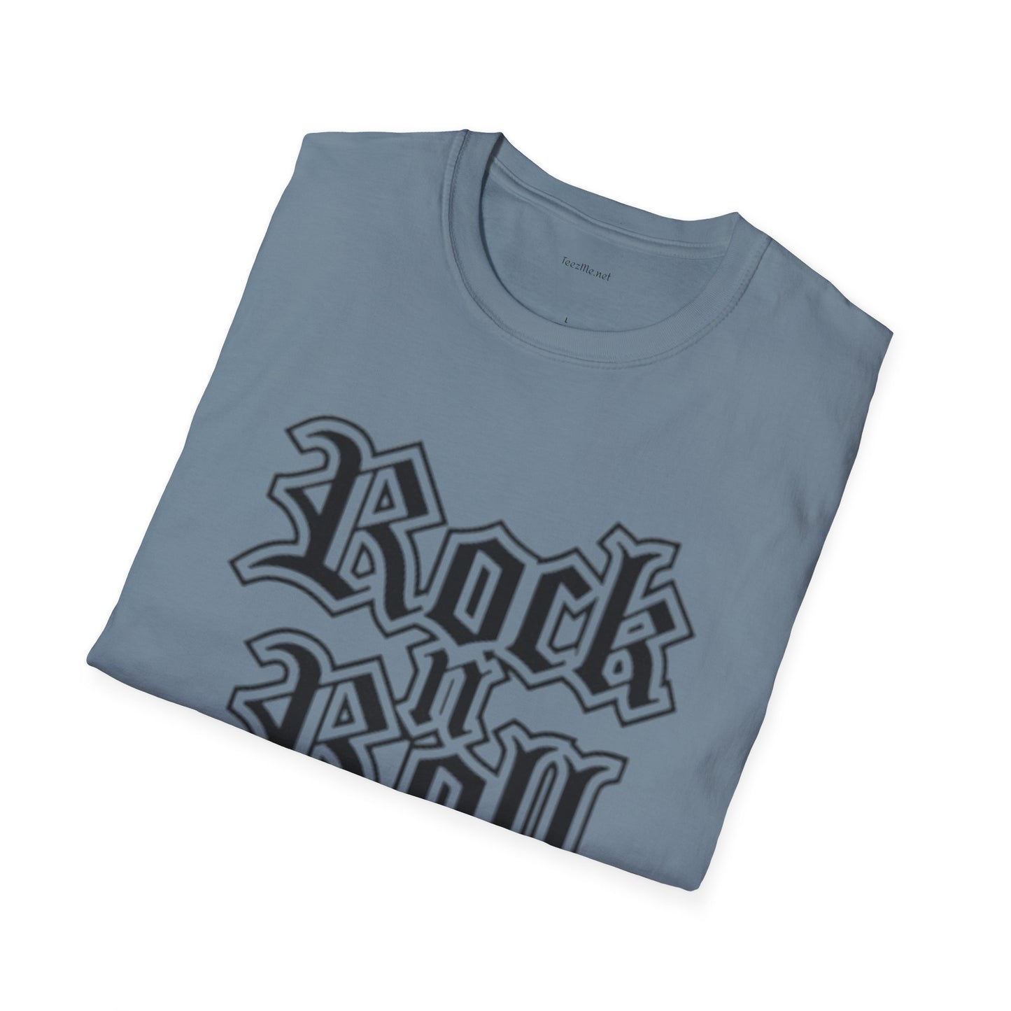 ROCK n ROLL - Unisex Softstyle T-Shirt 100% Cotton Graphic