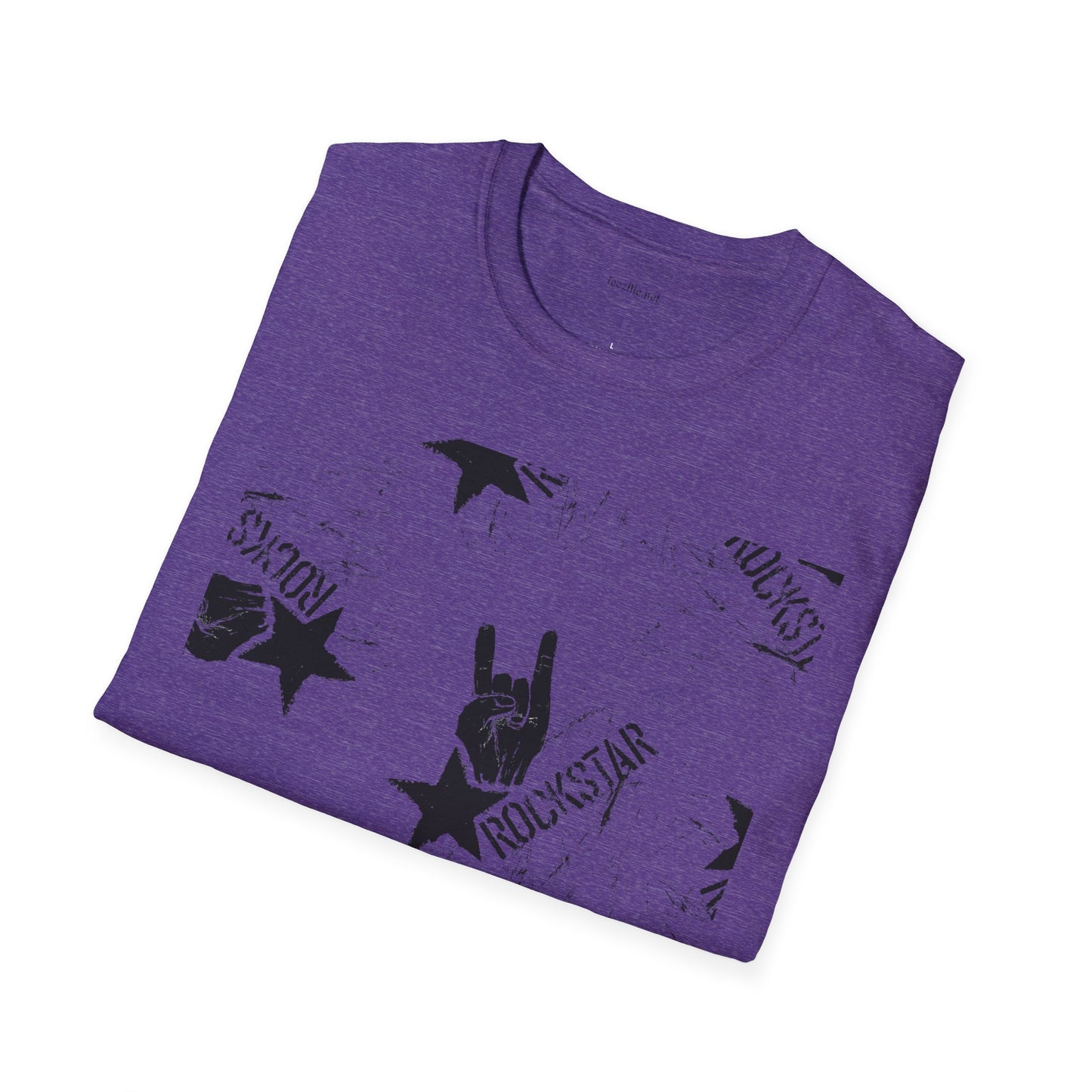 ROCK STAR illustation - Unisex Softstyle T-Shirt 100% Cotton Graphic
