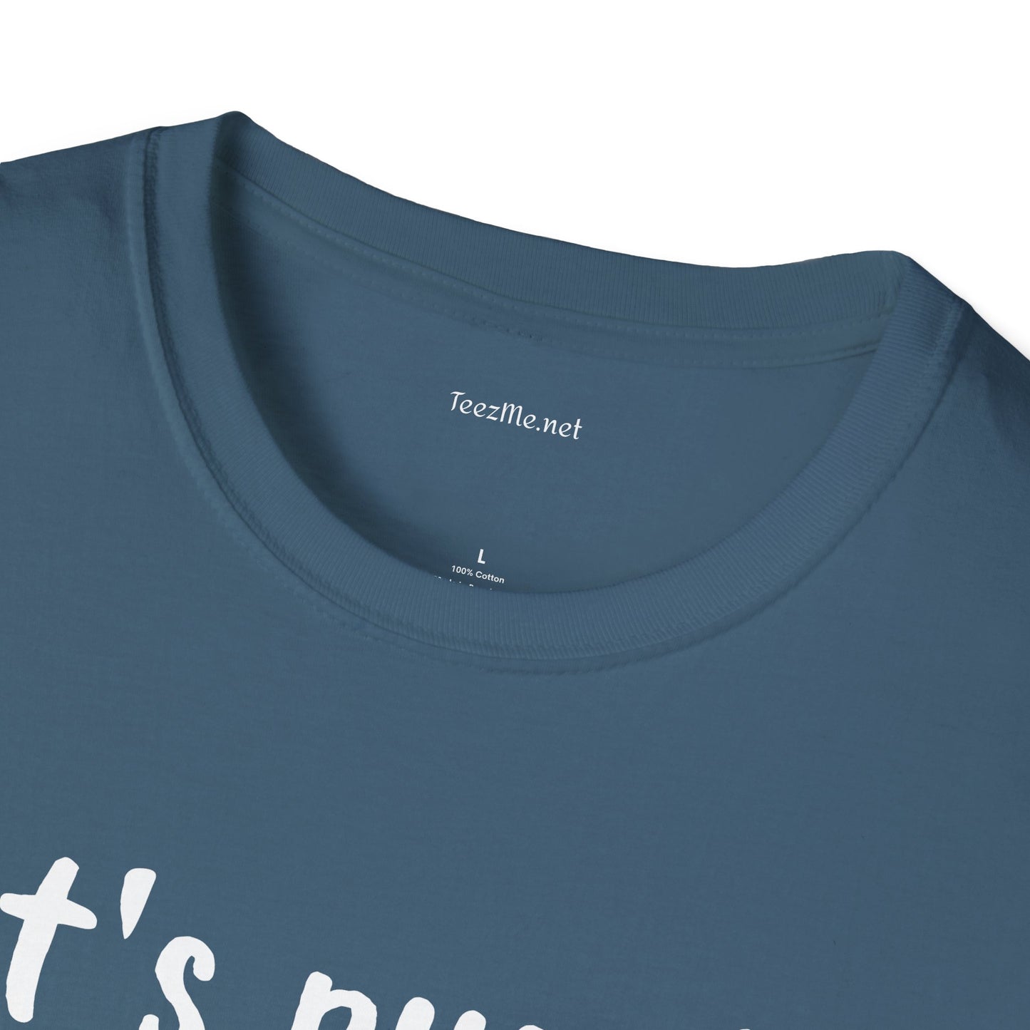 Let's purrty! - Unisex Softstyle T-Shirt 100% Cotton Graphic
