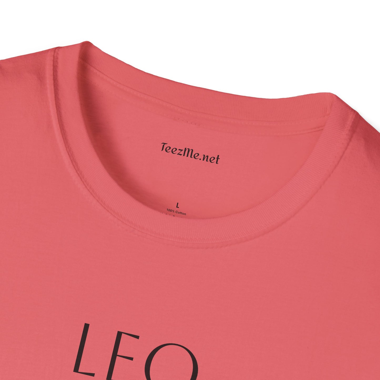 LEO - Unisex Softstyle T-Shirt 100% Cotton Graphic