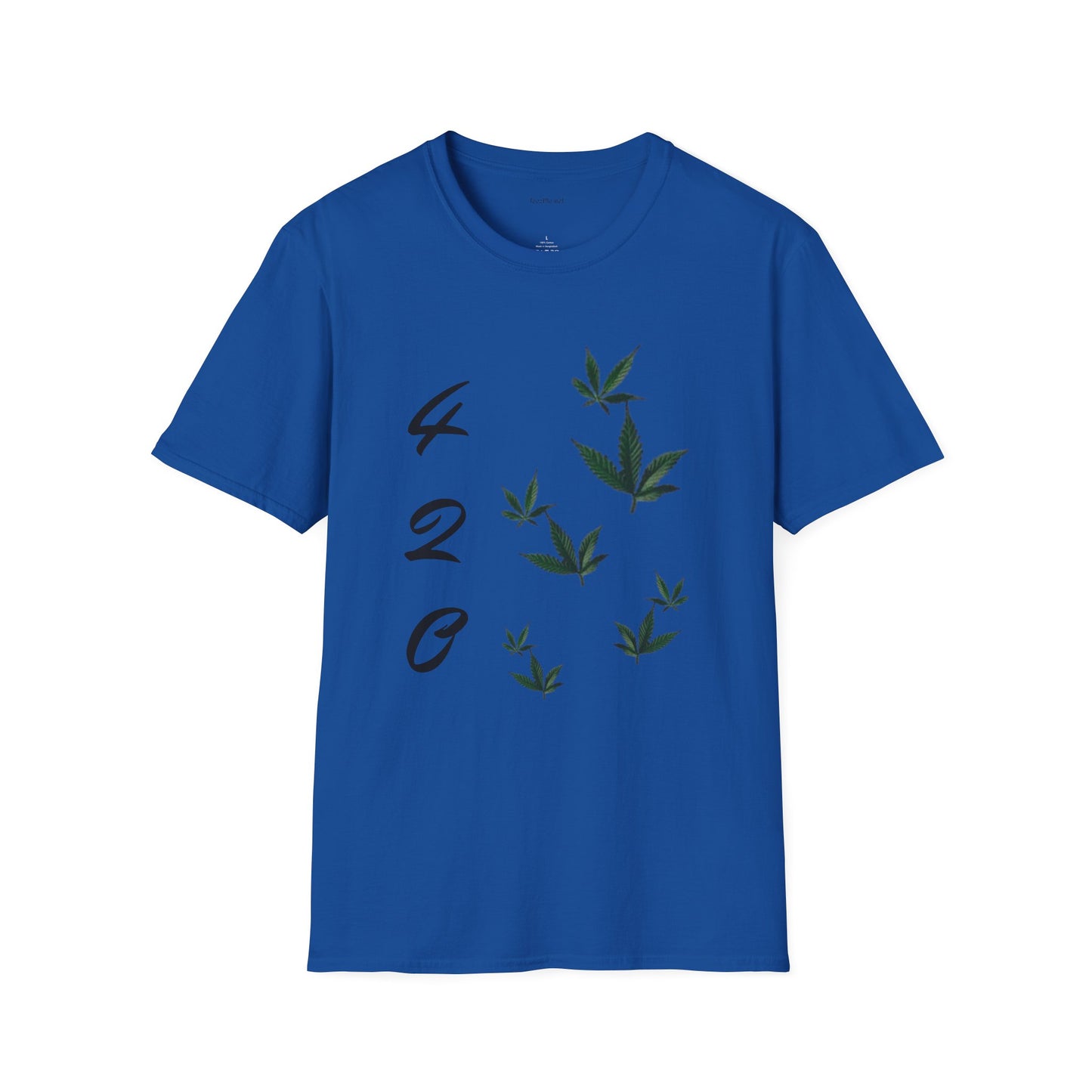 420 - Unisex Softstyle T-Shirt 100% Cotton Graphic #weed #cannabis