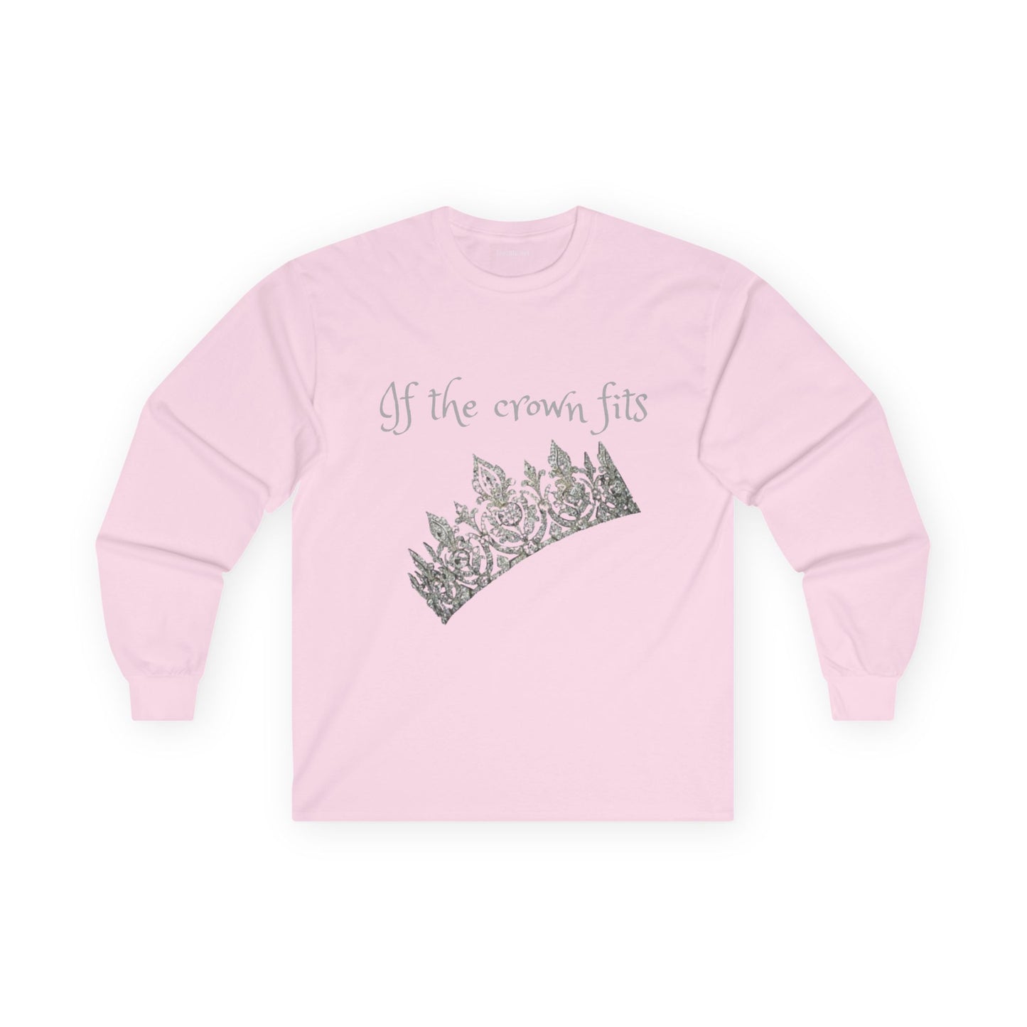 If the crown fits - Unisex Ultra Cotton Long Sleeve Tee