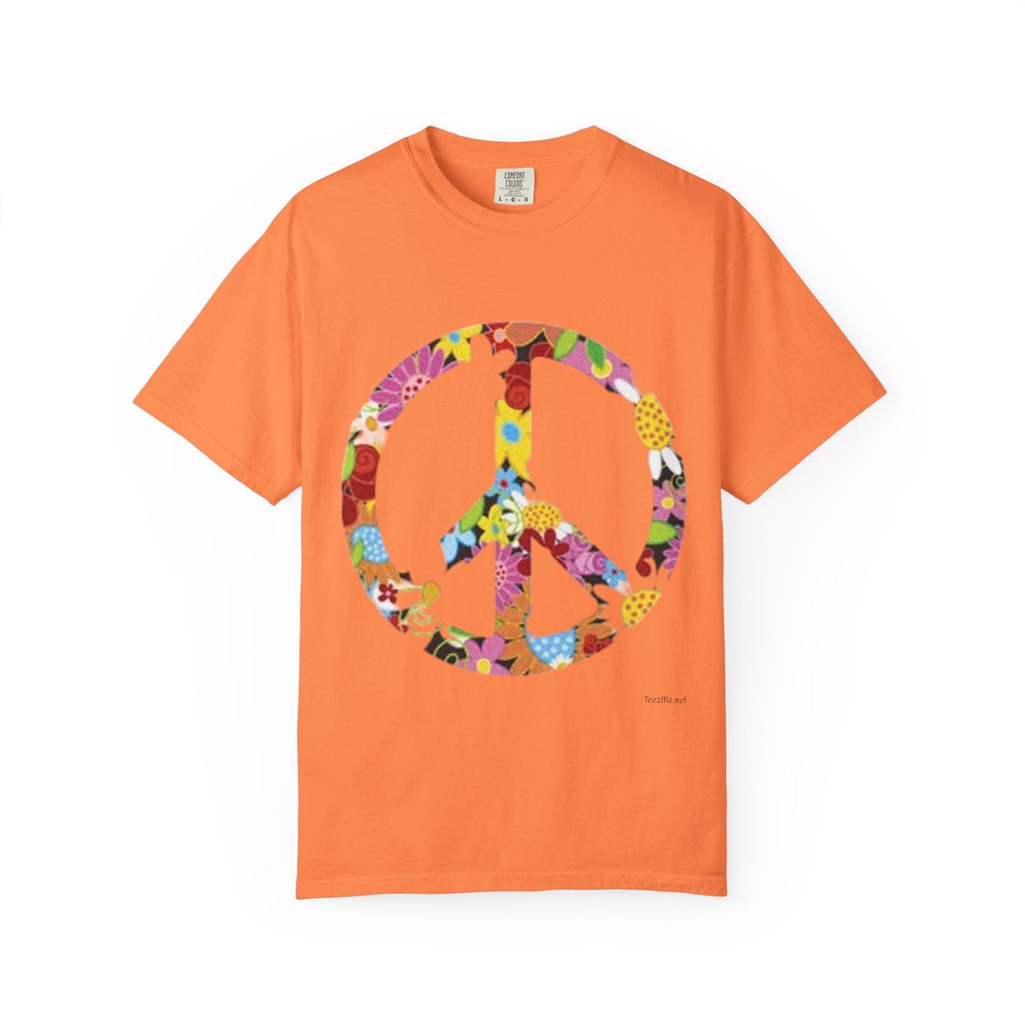 Peace Sign Unisex Garment-Dyed T-shirt