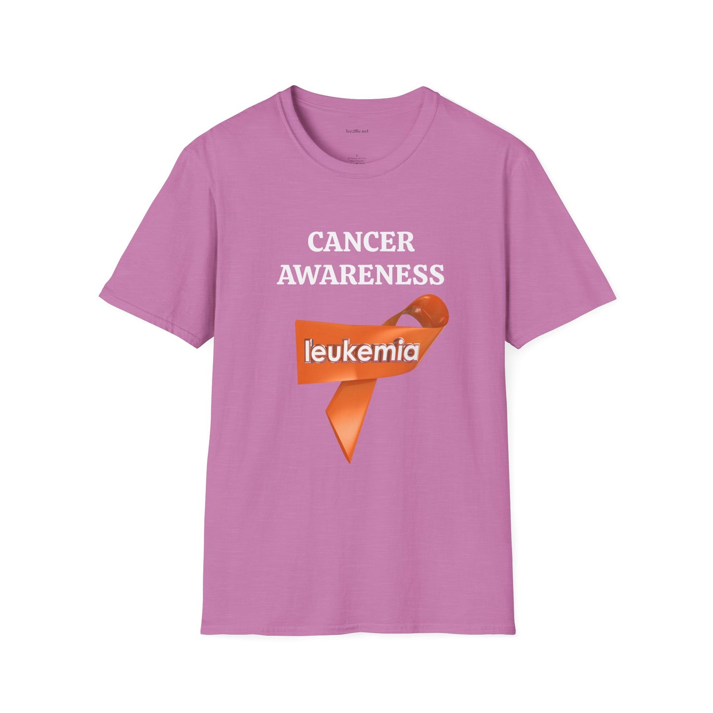 Leukemia Cancer Awareness - Unisex Softstyle T-Shirt 100% Cotton Graphic