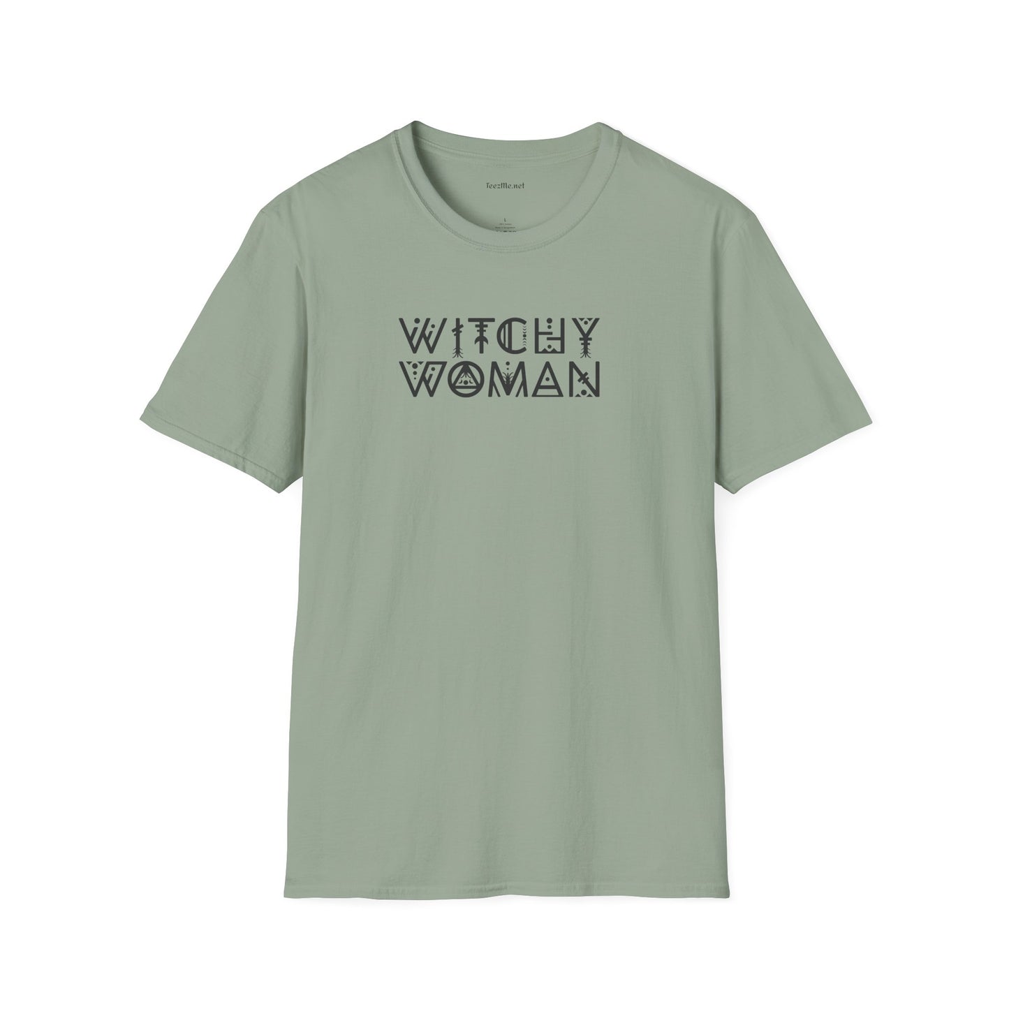 Witchy Woman - Unisex Softstyle T-Shirt 100% Cotton Graphic