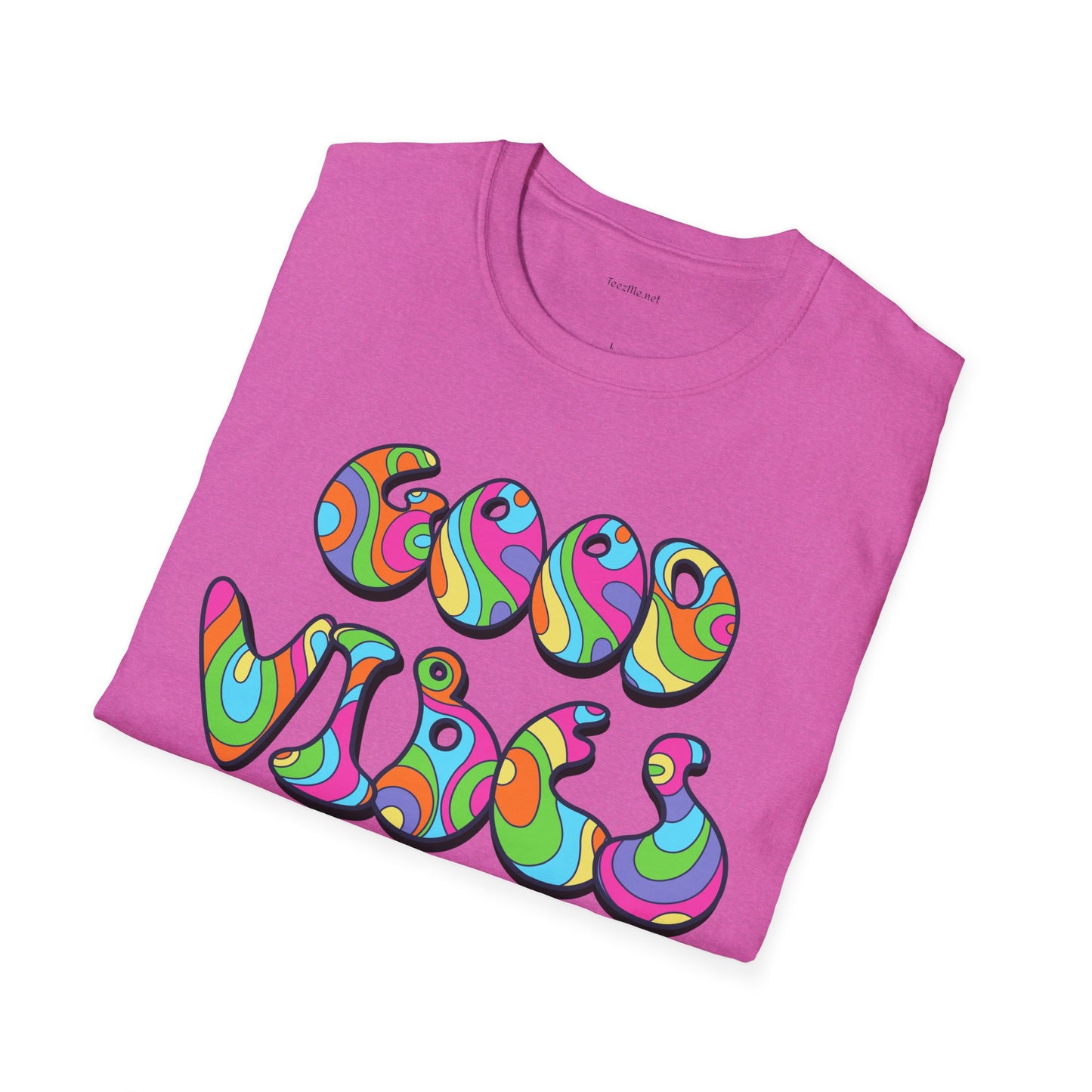 Good Vibes - Unisex Softstyle T-Shirt 100% Cotton Graphic