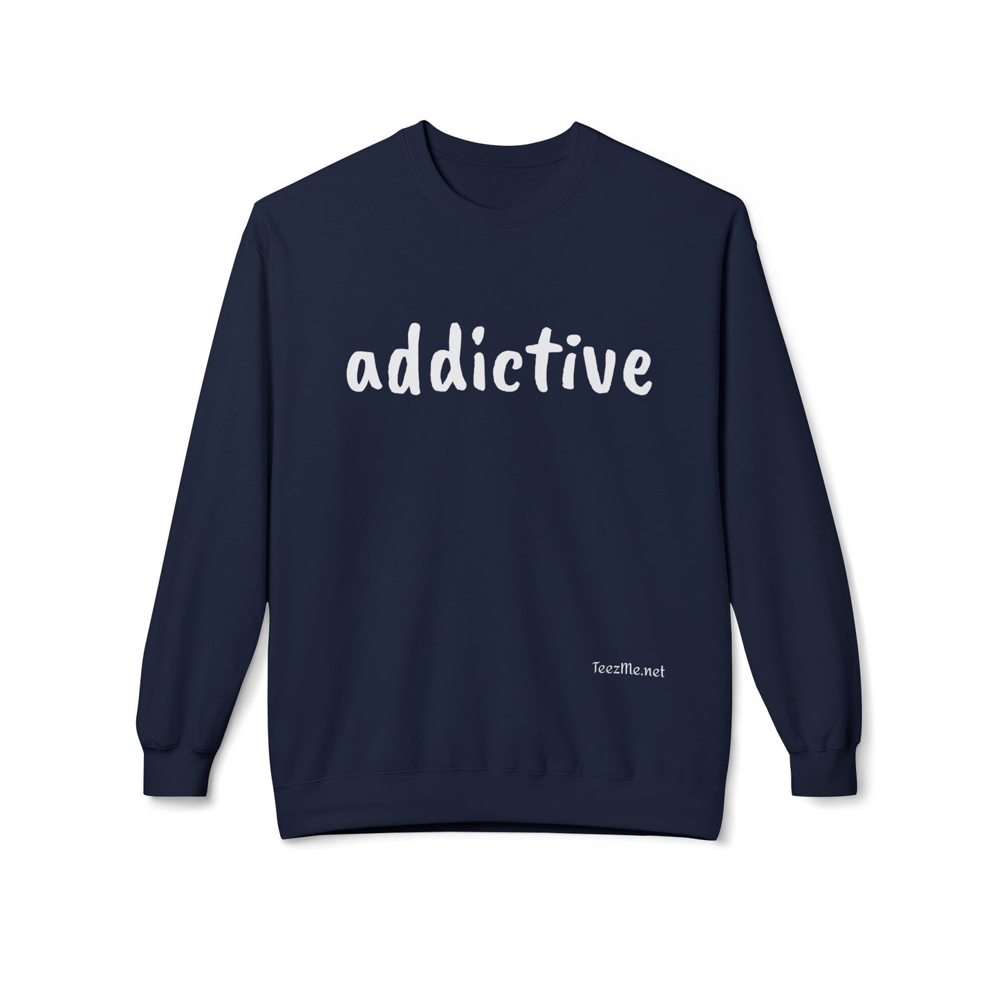 Addictive - Unisex Midweight Softstyle Fleece Crewneck Sweatshirt