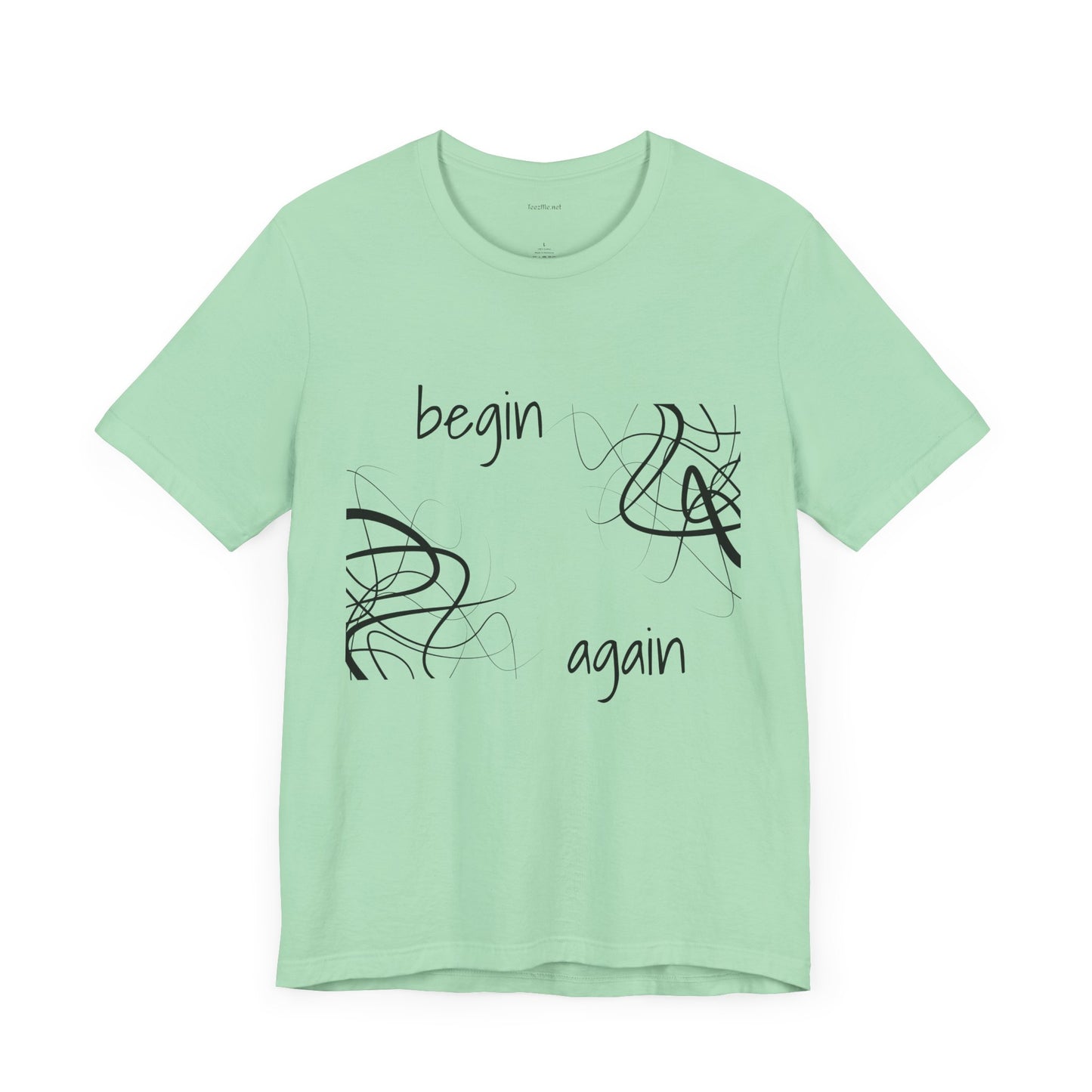 Begin Again - Unisex Jersey Short Sleeve Tee