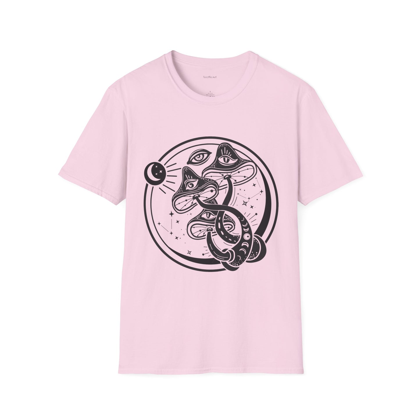 Mushrooms - Unisex Softstyle T-Shirt 100% Cotton Graphic