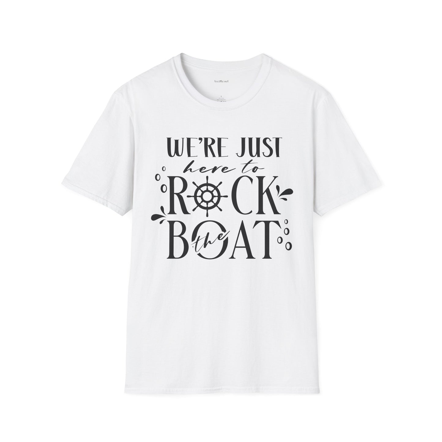 Rock the Boat - Unisex Softstyle T-Shirt 100% Cotton Graphic