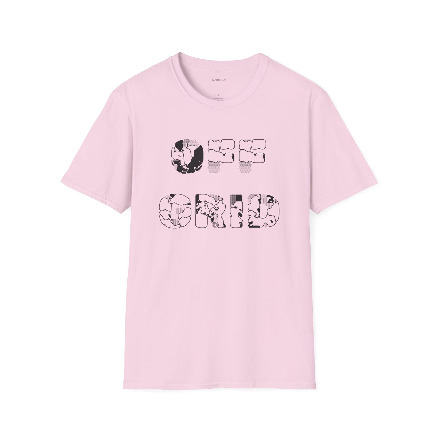 OFF GRID - Unisex Softstyle T-Shirt 100% Cotton Graphic