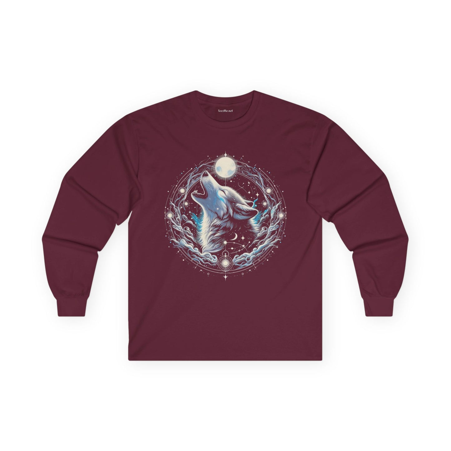 Wolf Moon3 Unisex Ultra Cotton Long Sleeve Tee