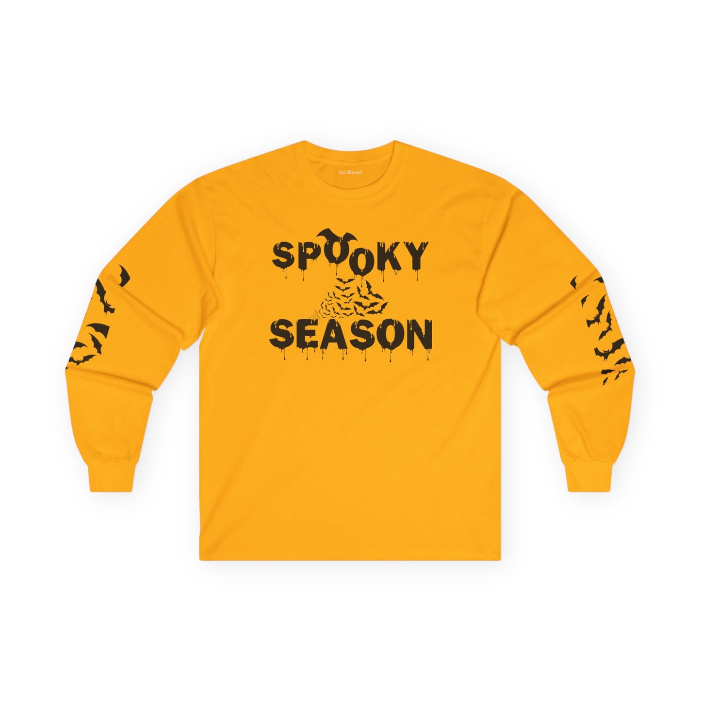 Spooky Season with Bats Unisex Ultra Cotton Long Sleeve Tee