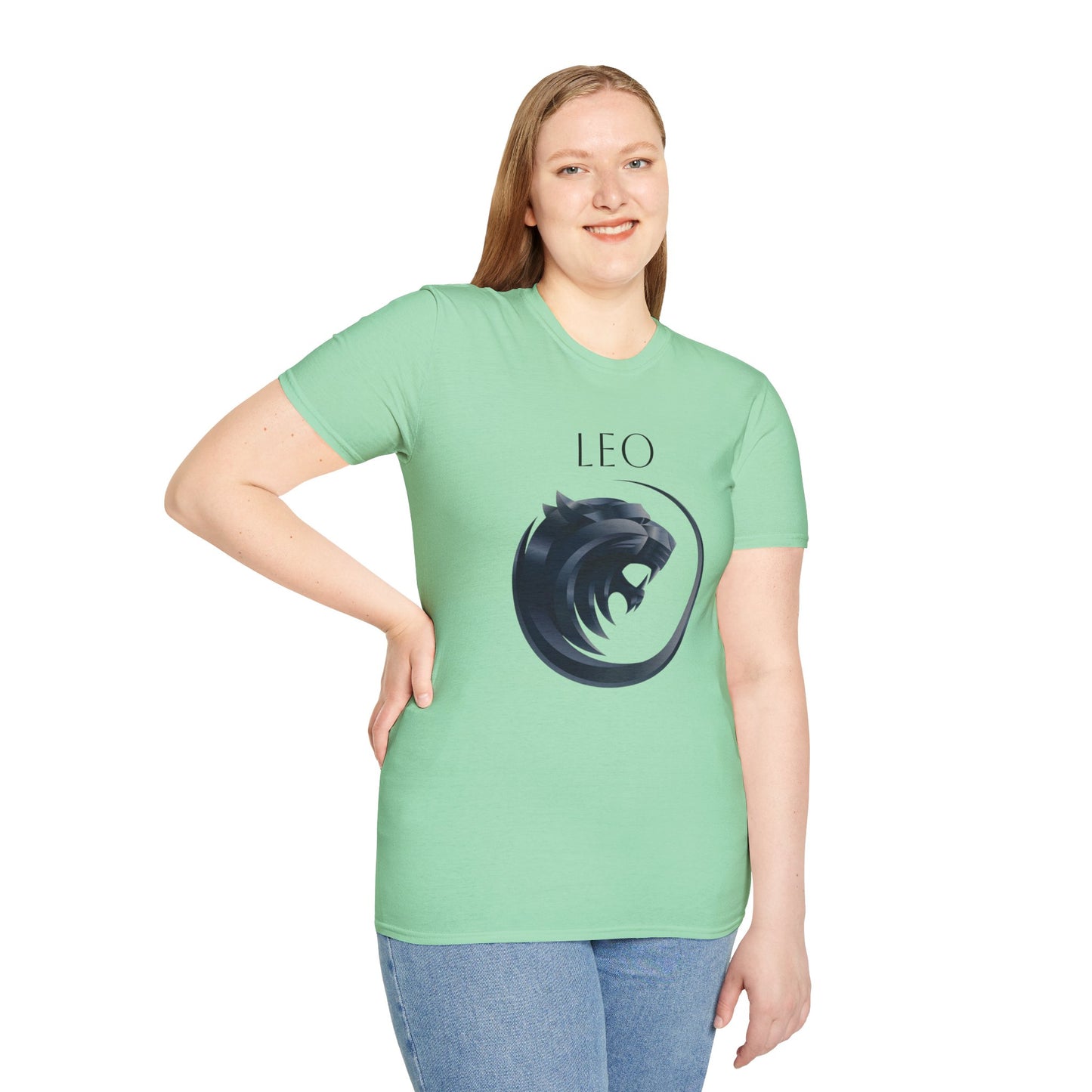 LEO - Unisex Softstyle T-Shirt 100% Cotton Graphic