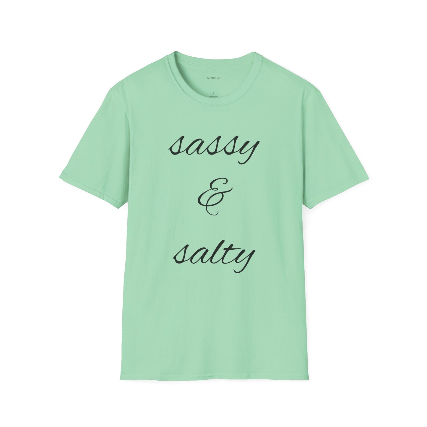 Sassy & Salty - Unisex Softstyle T-Shirt 100% Cotton Graphic