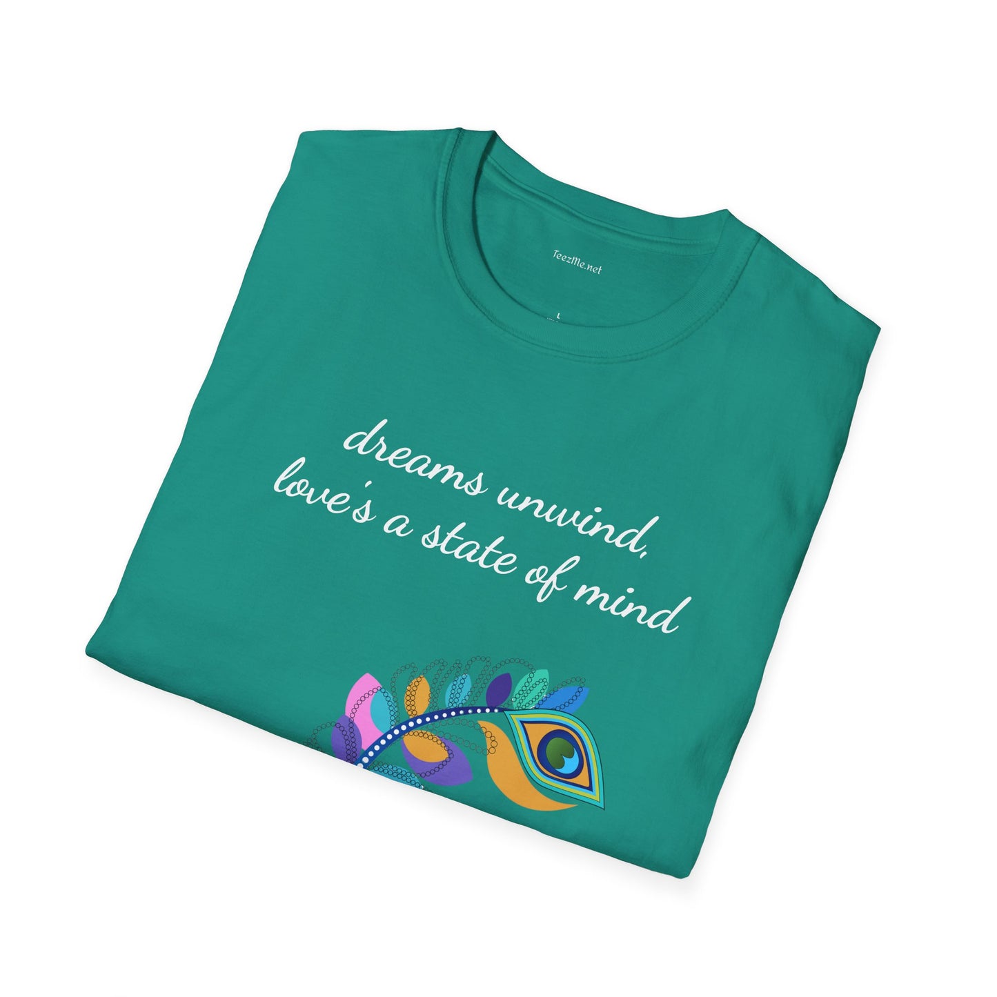 Dreams unwind - Unisex Softstyle T-Shirt 100% Cotton Graphic