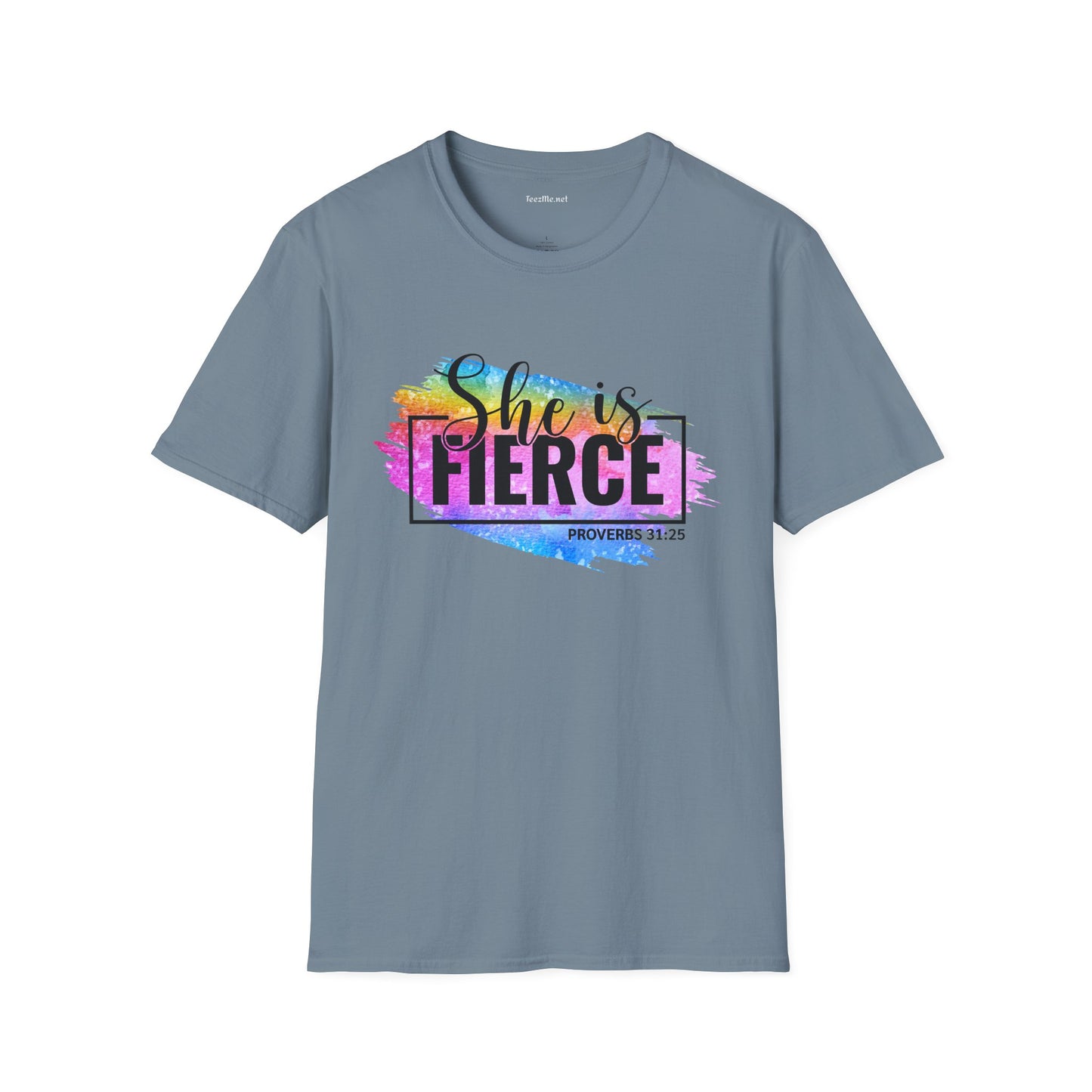 She is FIERCE Unisex Softstyle T-Shirt 100% Cotton Graphic