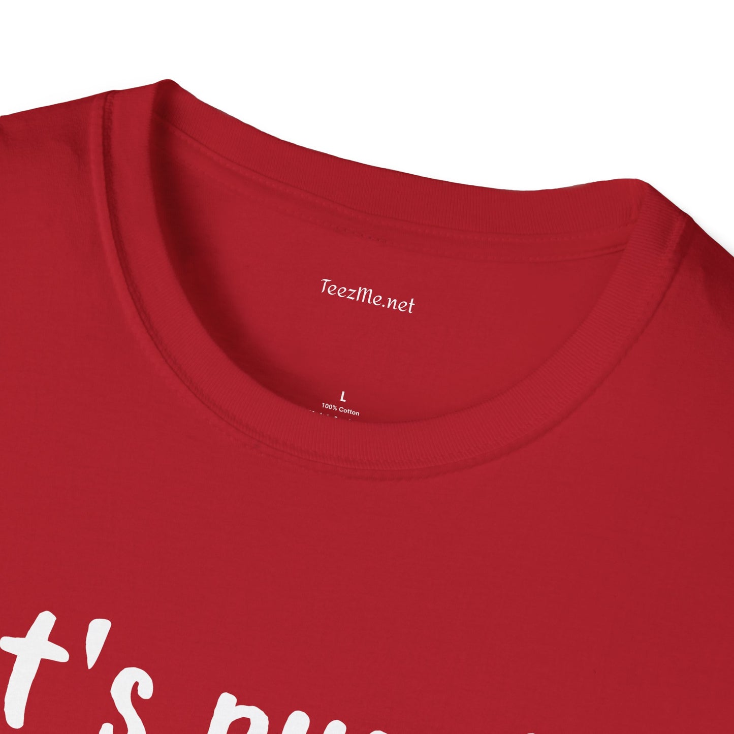 Let's purrty! - Unisex Softstyle T-Shirt 100% Cotton Graphic