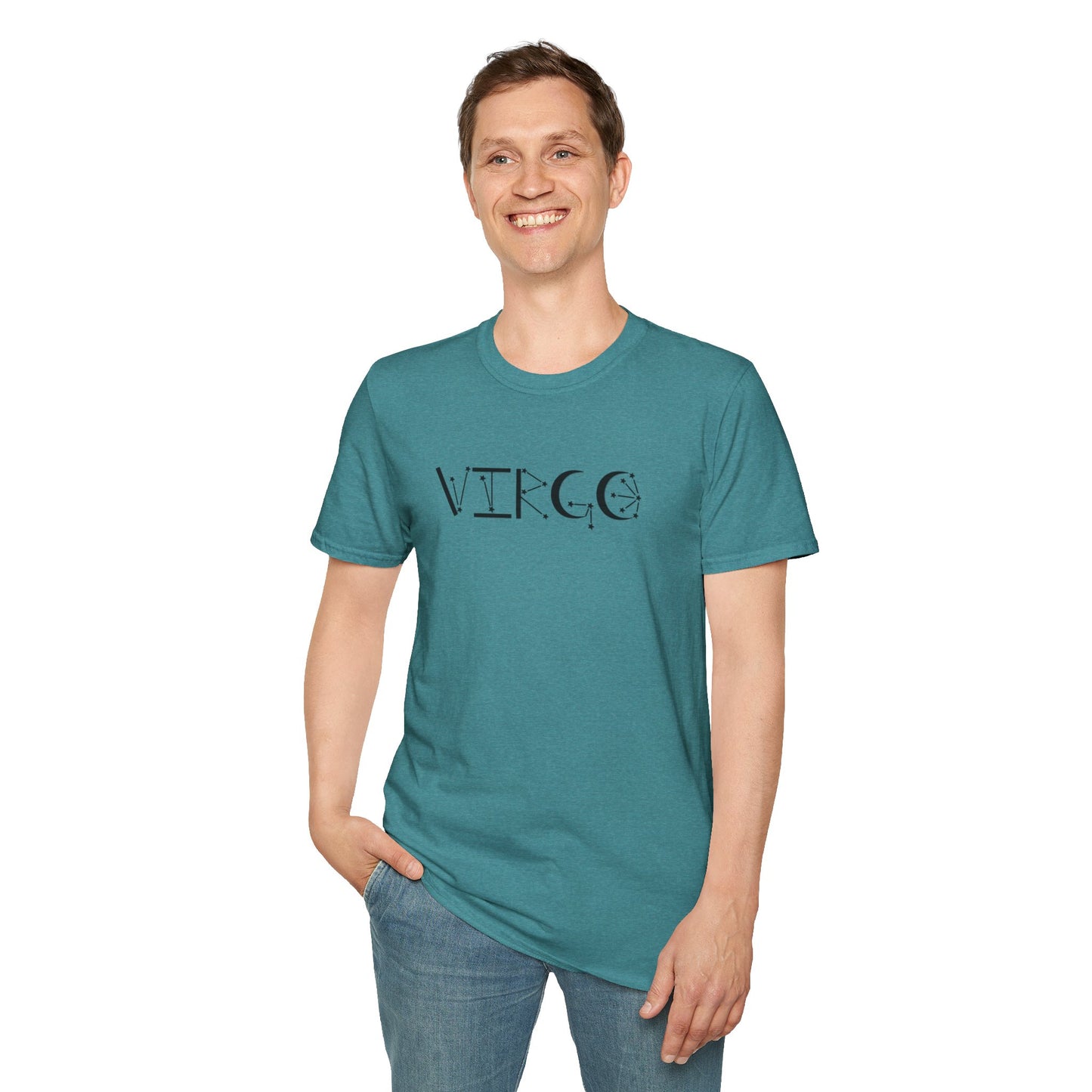 Virgo - Unisex Softstyle T-Shirt 100% Cotton Graphic