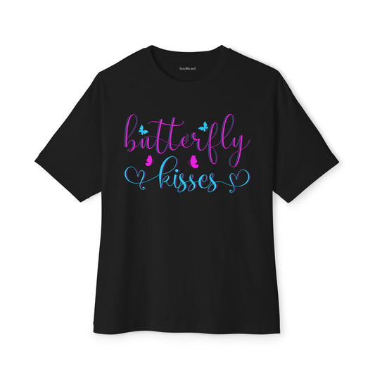 Butterfly Kisses Unisex Oversized Boxy Tee