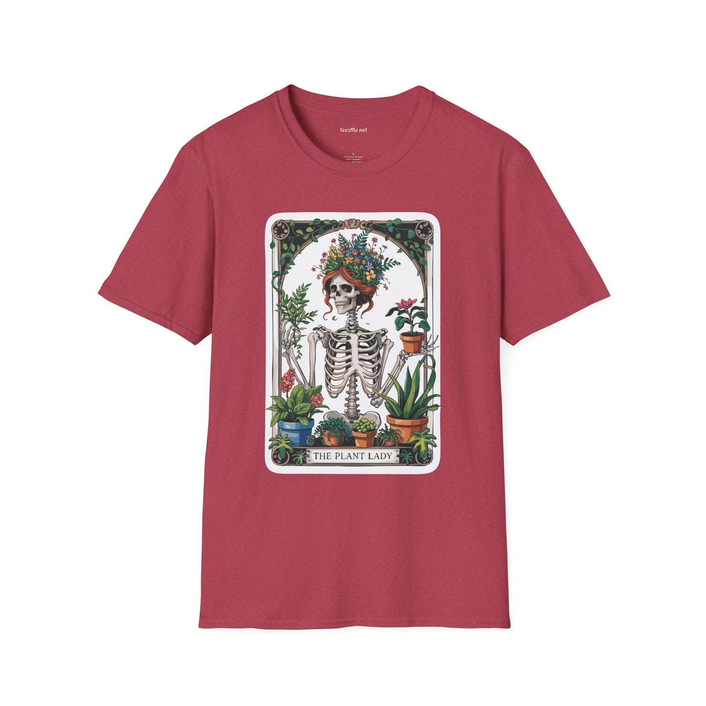 The Plant Lady Unisex Softstyle T-Shirt 100% Cotton Graphic